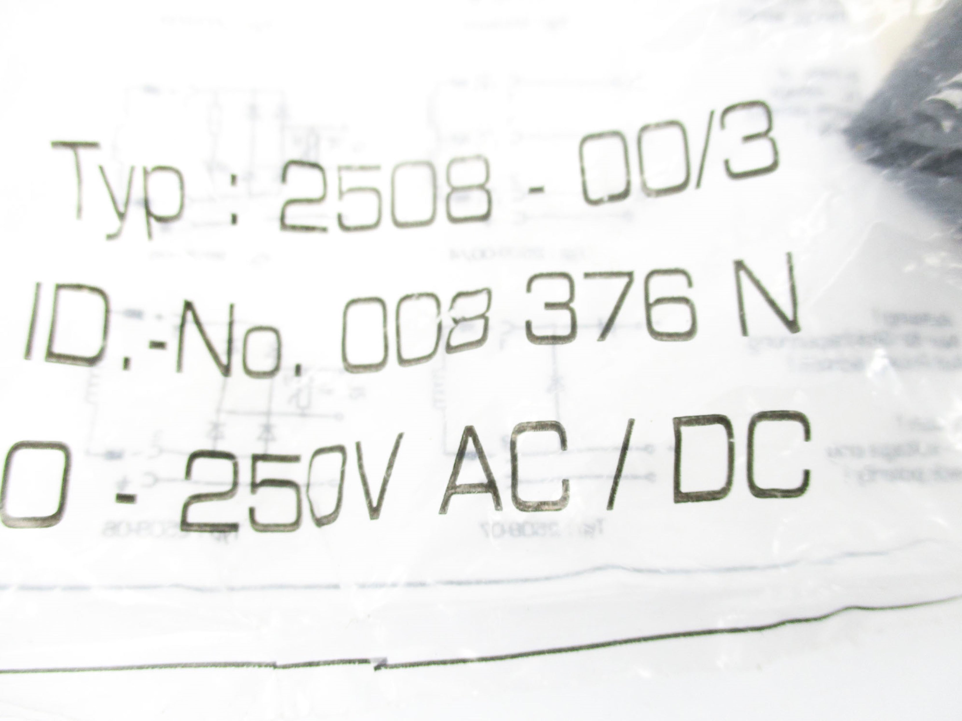 BURKERT 008376N 2508-00/3 NSMP