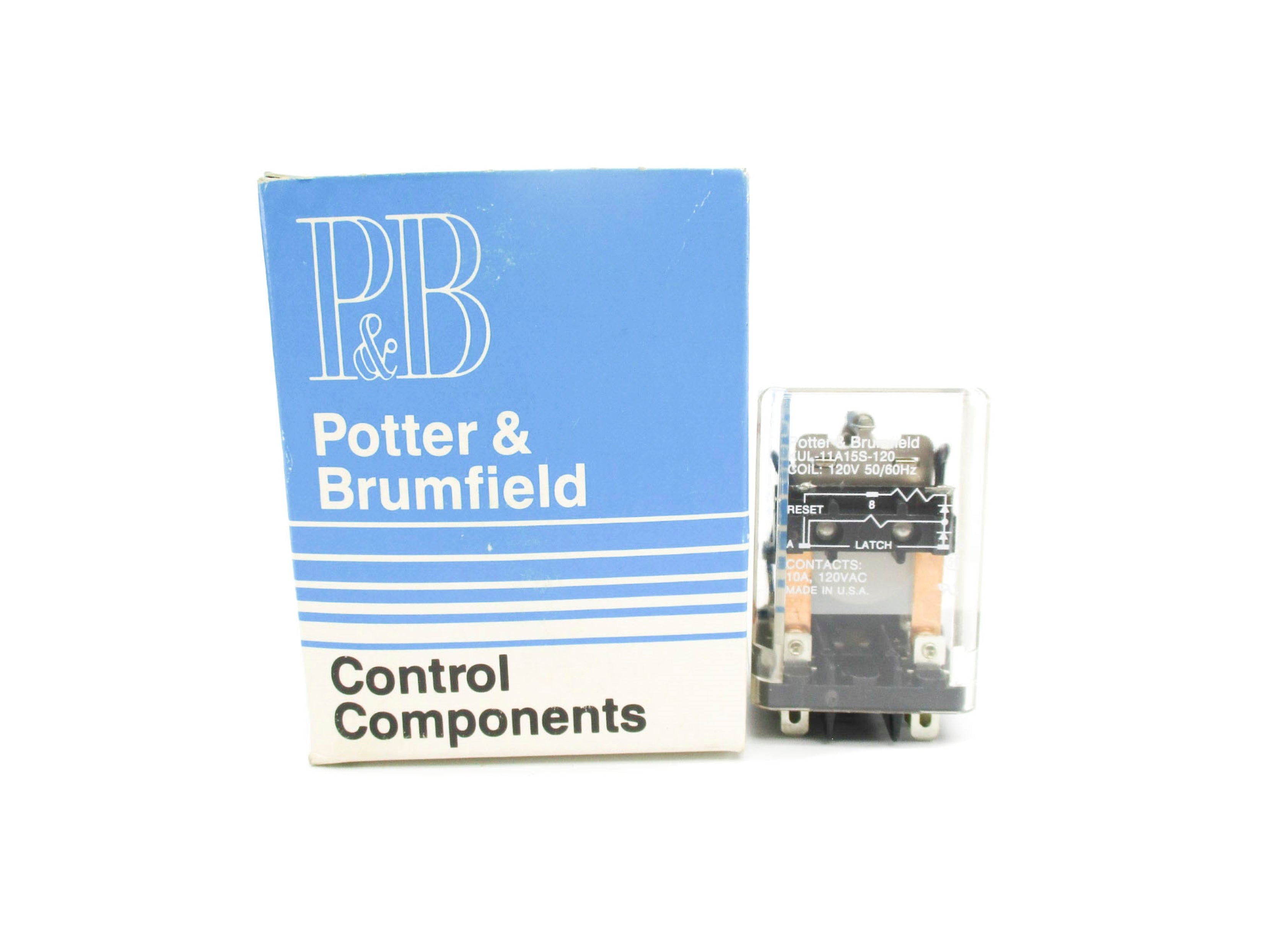 POTTER & BRUMFIELD KUL11A15S-120V 120VAC 10A NSMP