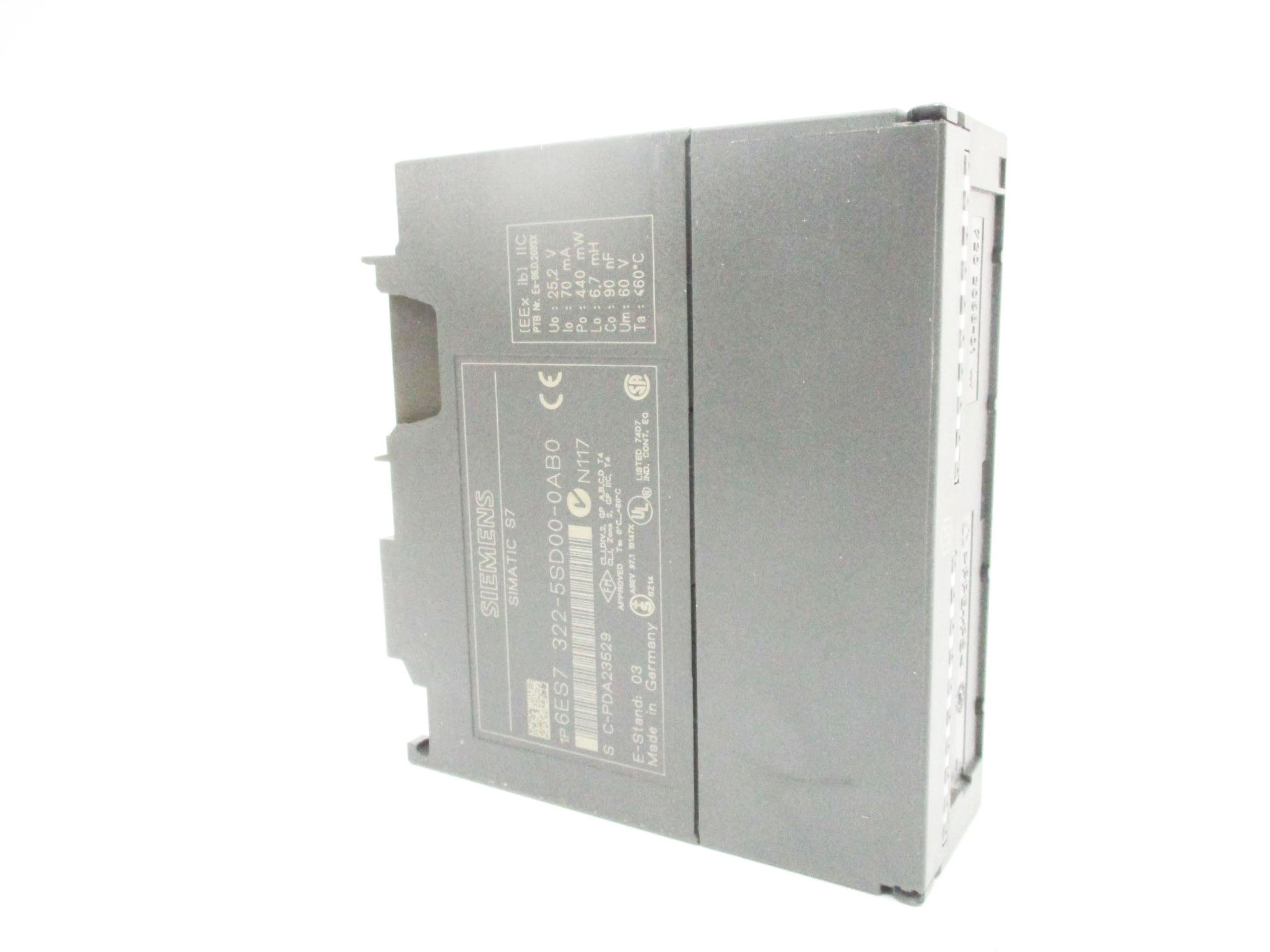 SIEMENS 6ES7322-5SD00-0AB0 NSMP