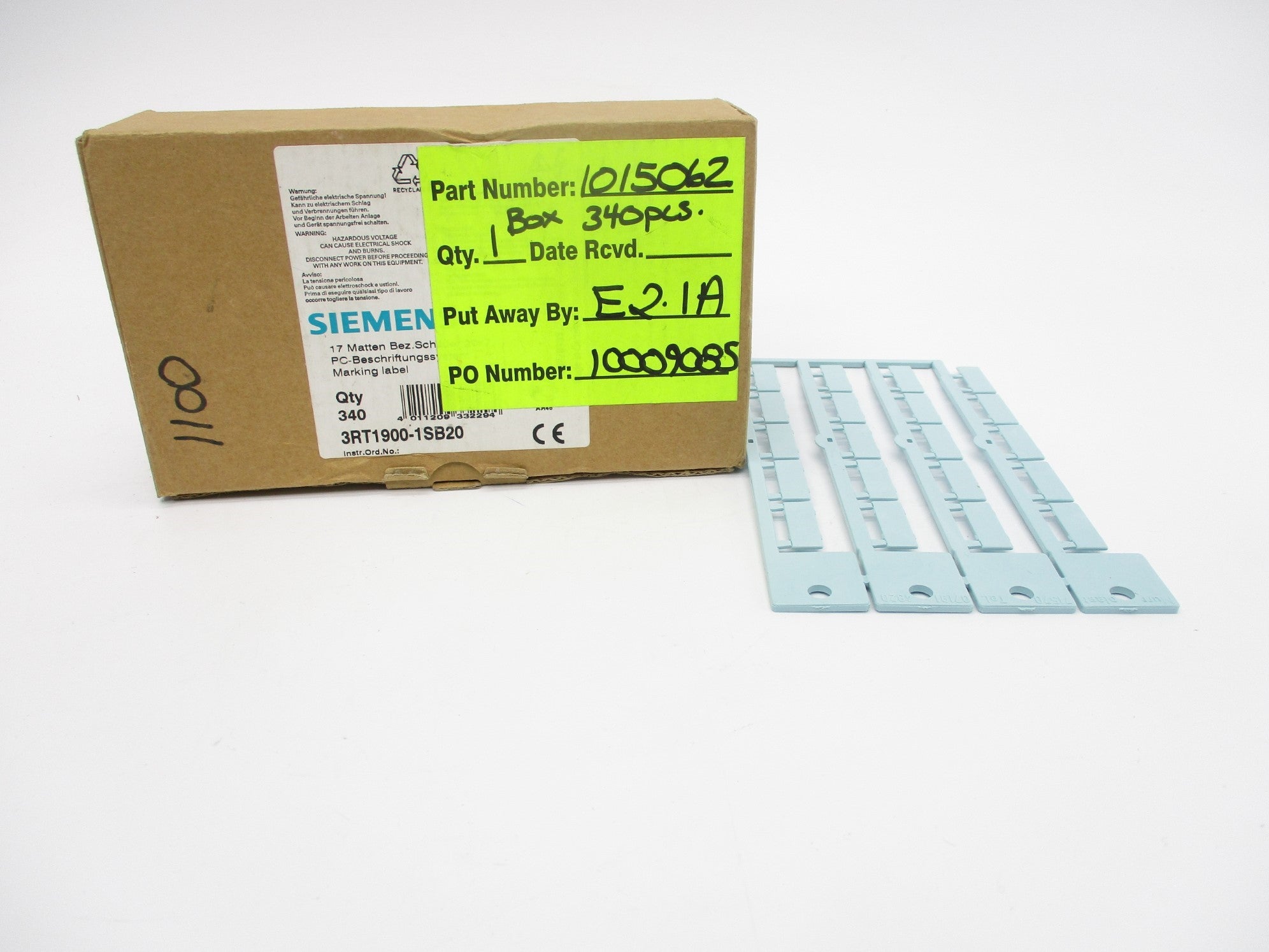 SIEMENS 3RT1900-1SB20 (PKG OF 340) NSMP
