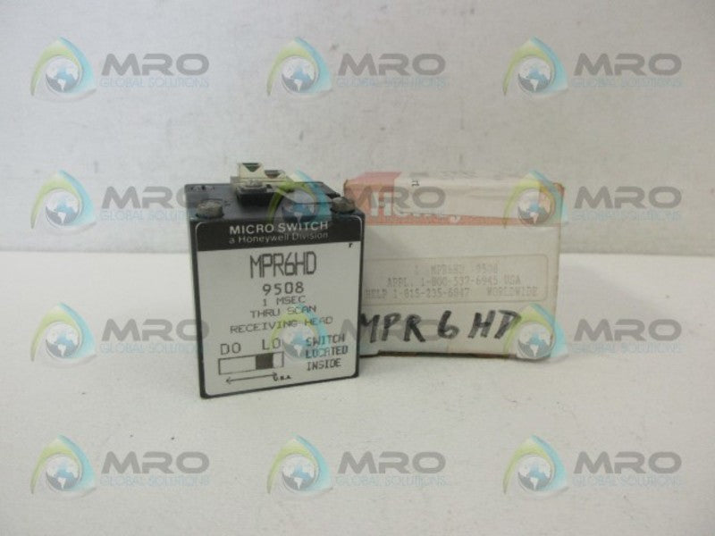 HONEYWELL MPR6HD AUTOMATION SENSOR NSMP