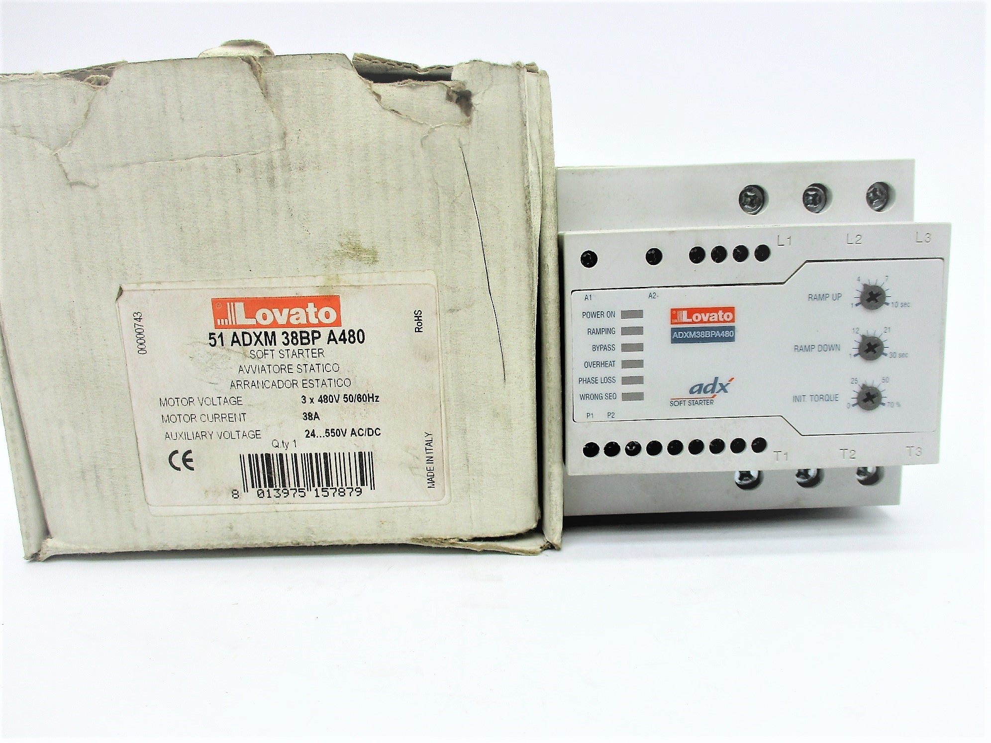 LOVATO 51ADXM38BPA480 NSMP