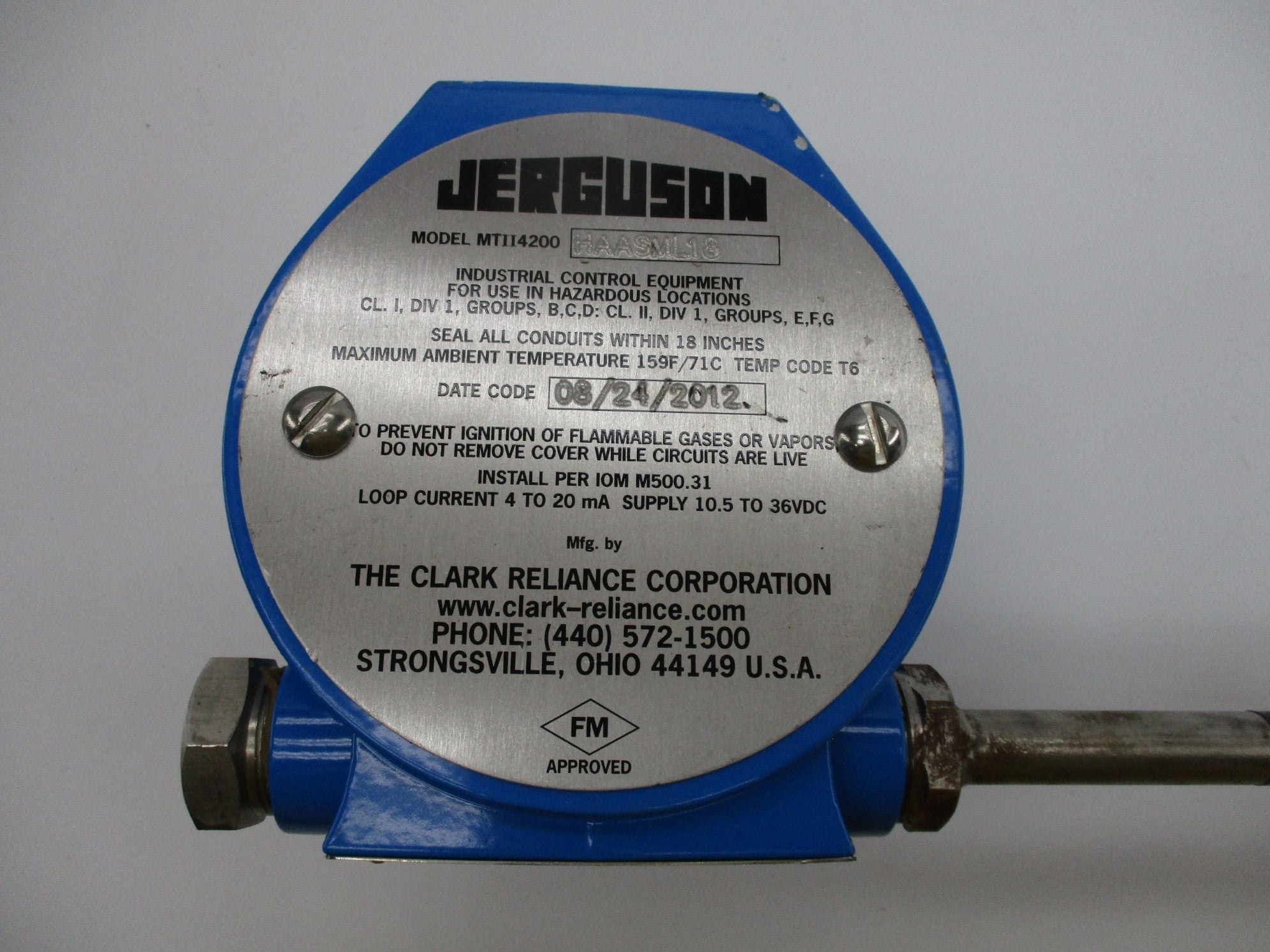 JERGUSON MTII4200HAASML18 NSNP