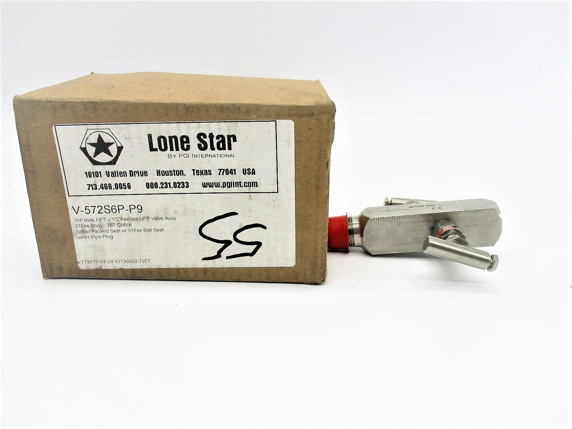 LONE STAR V-572S6P-P9 10000PSI NSMP