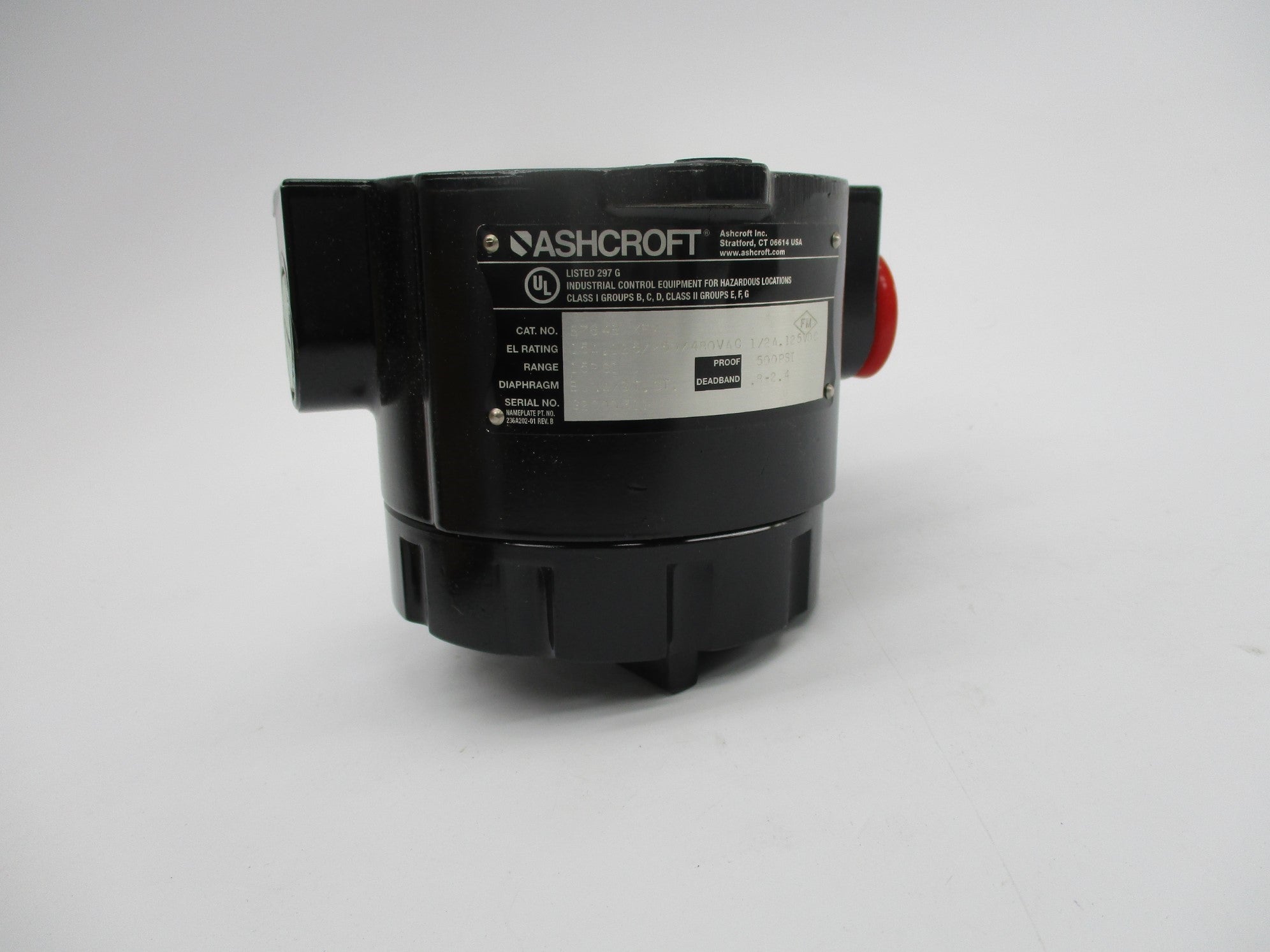 ASHCROFT B764B-XFM 15PSI NSMP