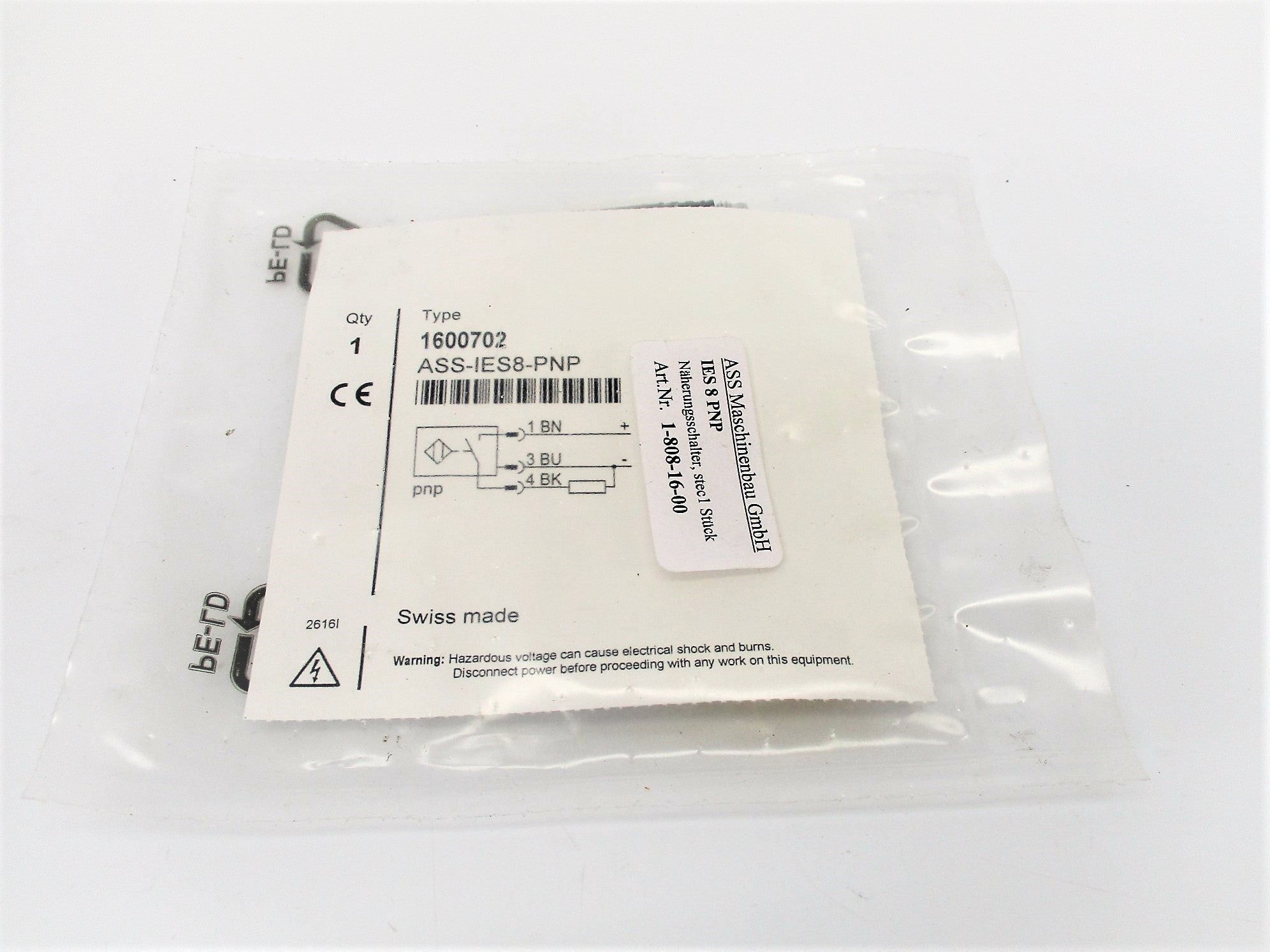 IFM EFECTOR ASS-IES8-PNP 1600702 NSMP
