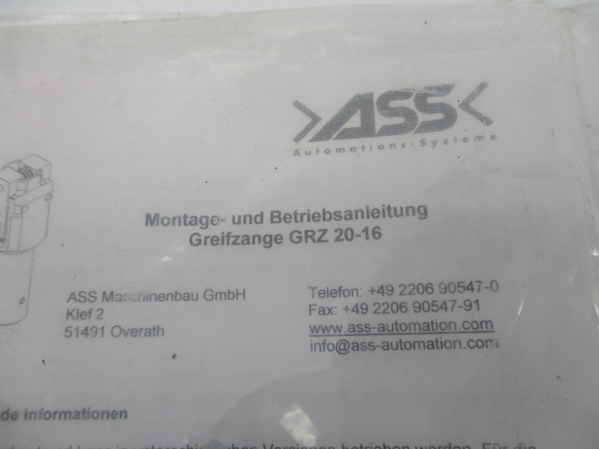 ASS GRZ20-16 NSMP