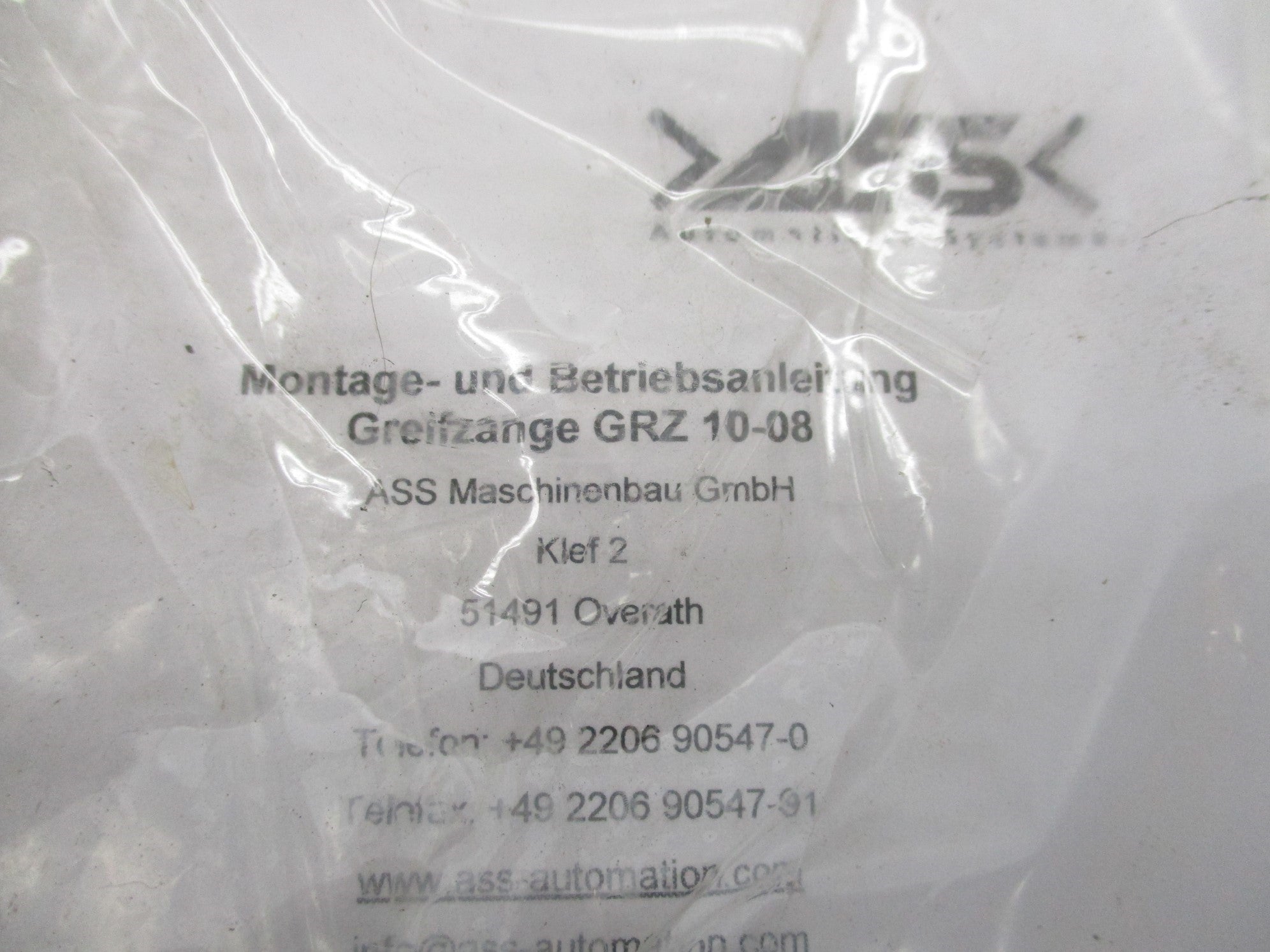 ASS GRZ-10-08 (PKG OF 2) NSMP