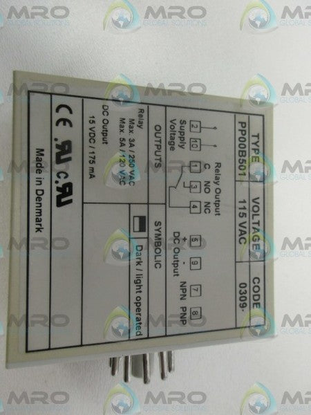 TELCO PP00B501 PHOTOELECTRIC AMPLIFIER NSMP