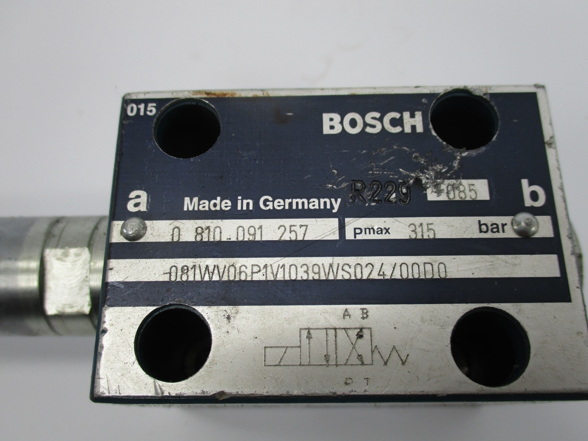 BOSCH 0810091257 081WV06P1V1039WS024/00D0 UNMP