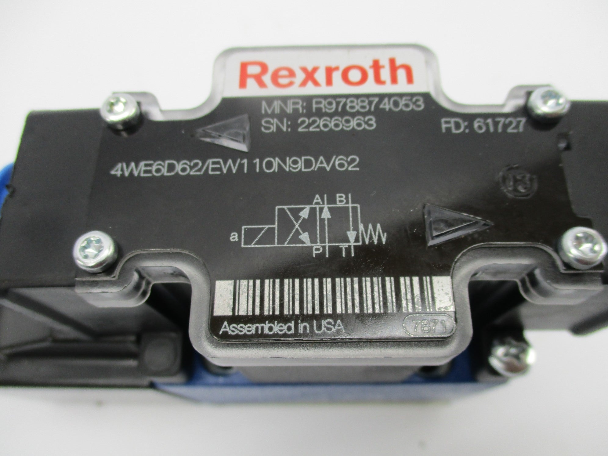 REXROTH 4WE6D62/EW110N9DA/62 R978874053 NSNP