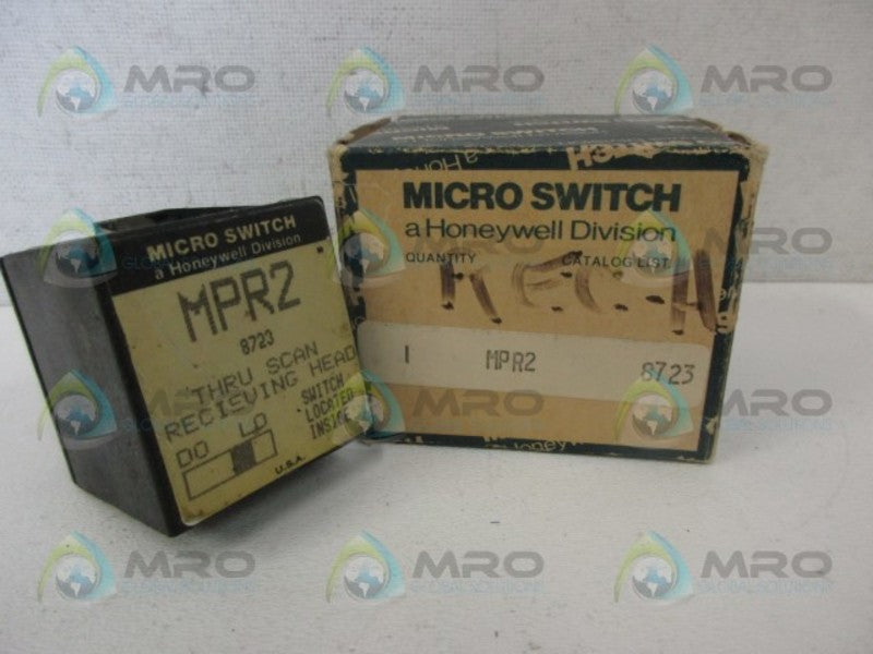 MICRO SWITCH MPR2 THUR SCAN RECISVING HEAD UNMP