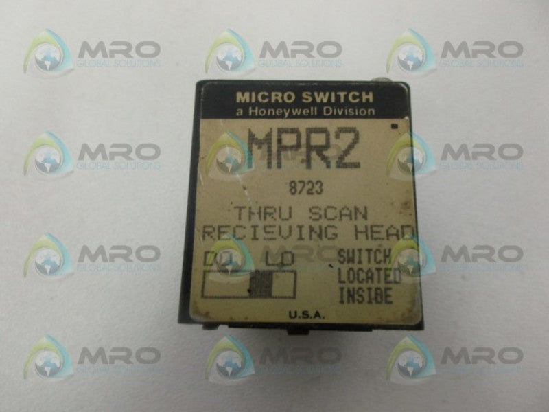 MICRO SWITCH MPR2 THUR SCAN RECISVING HEAD UNMP