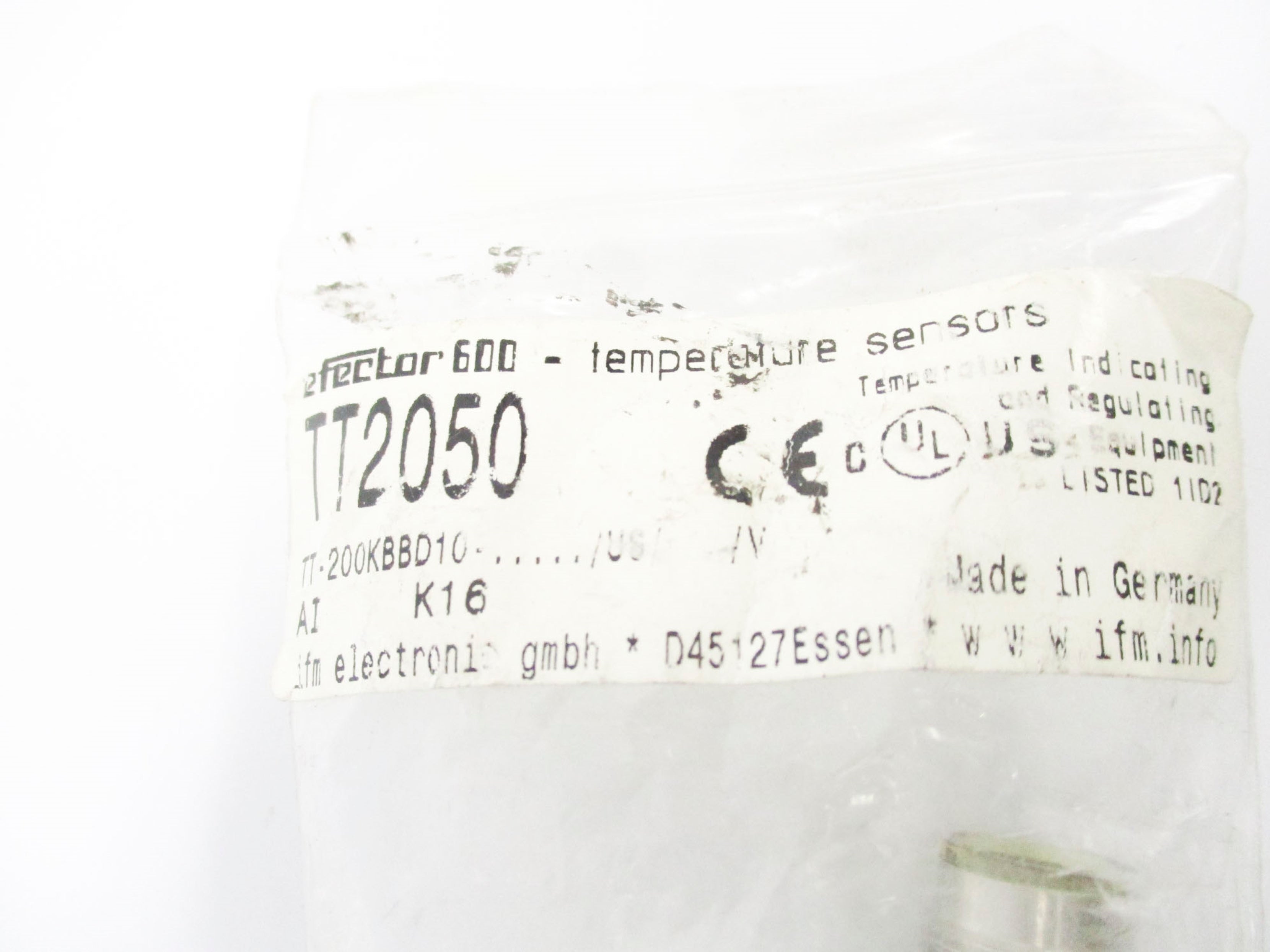 IFM EFECTOR TT2050 TT-200KBBD10-/US/ NSMP