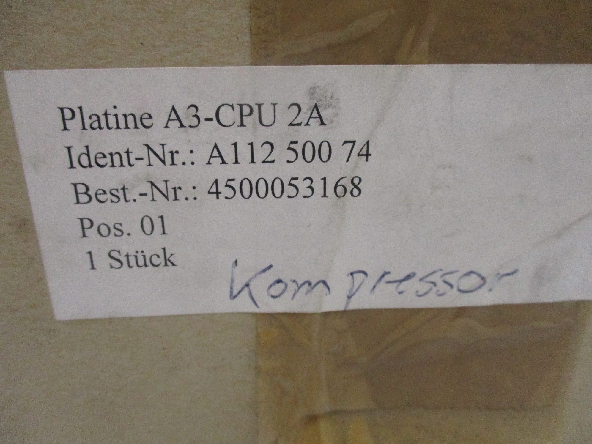 COMPAIR A11250074 NSMP