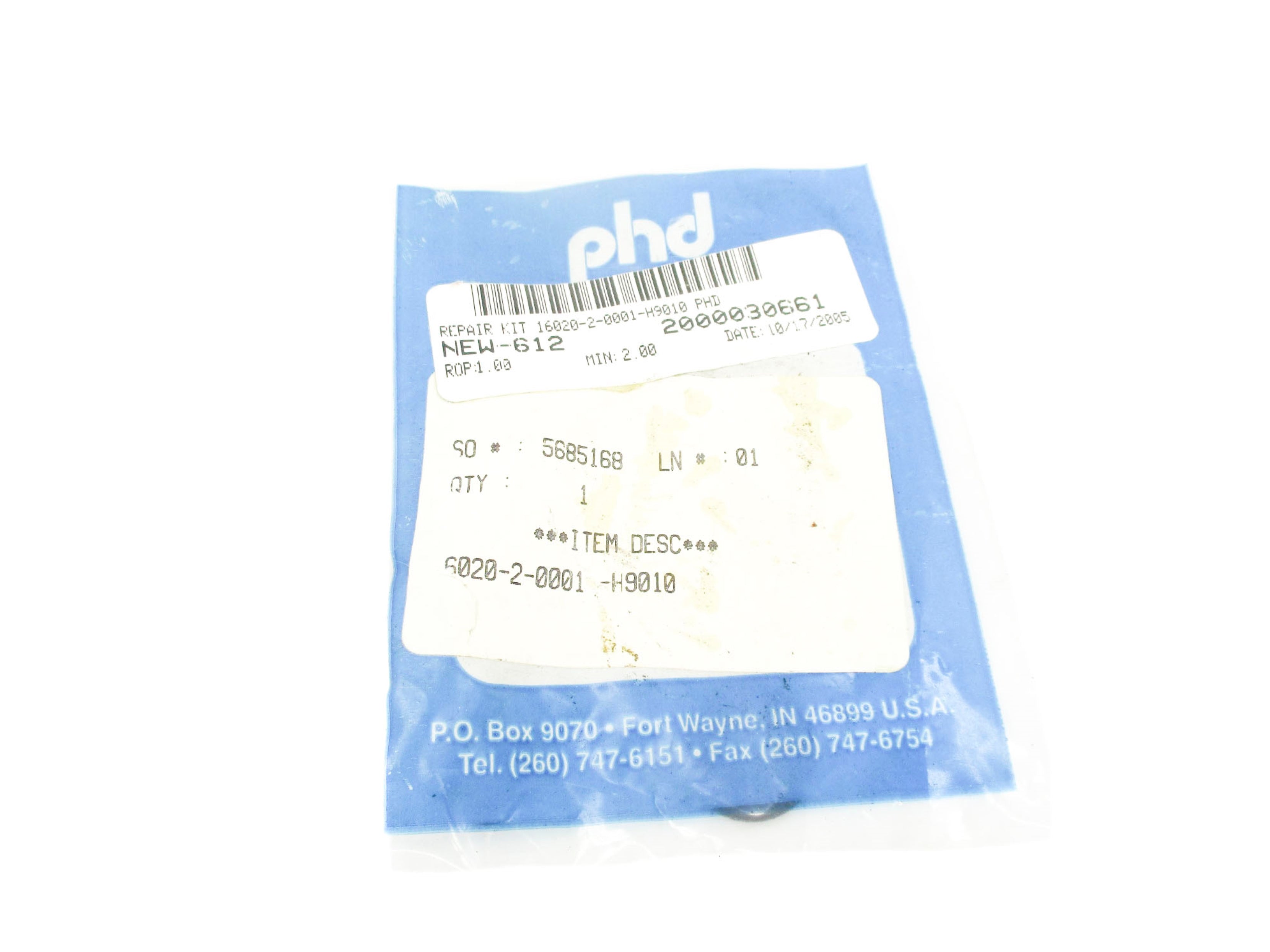 PHD 6020-2-0001-H9010 NSMP
