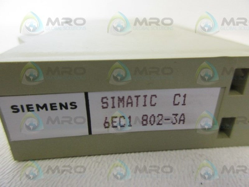 SIEMENS 6EC1802-3A PC BOARD DIN RAIL MOUNT NSMP
