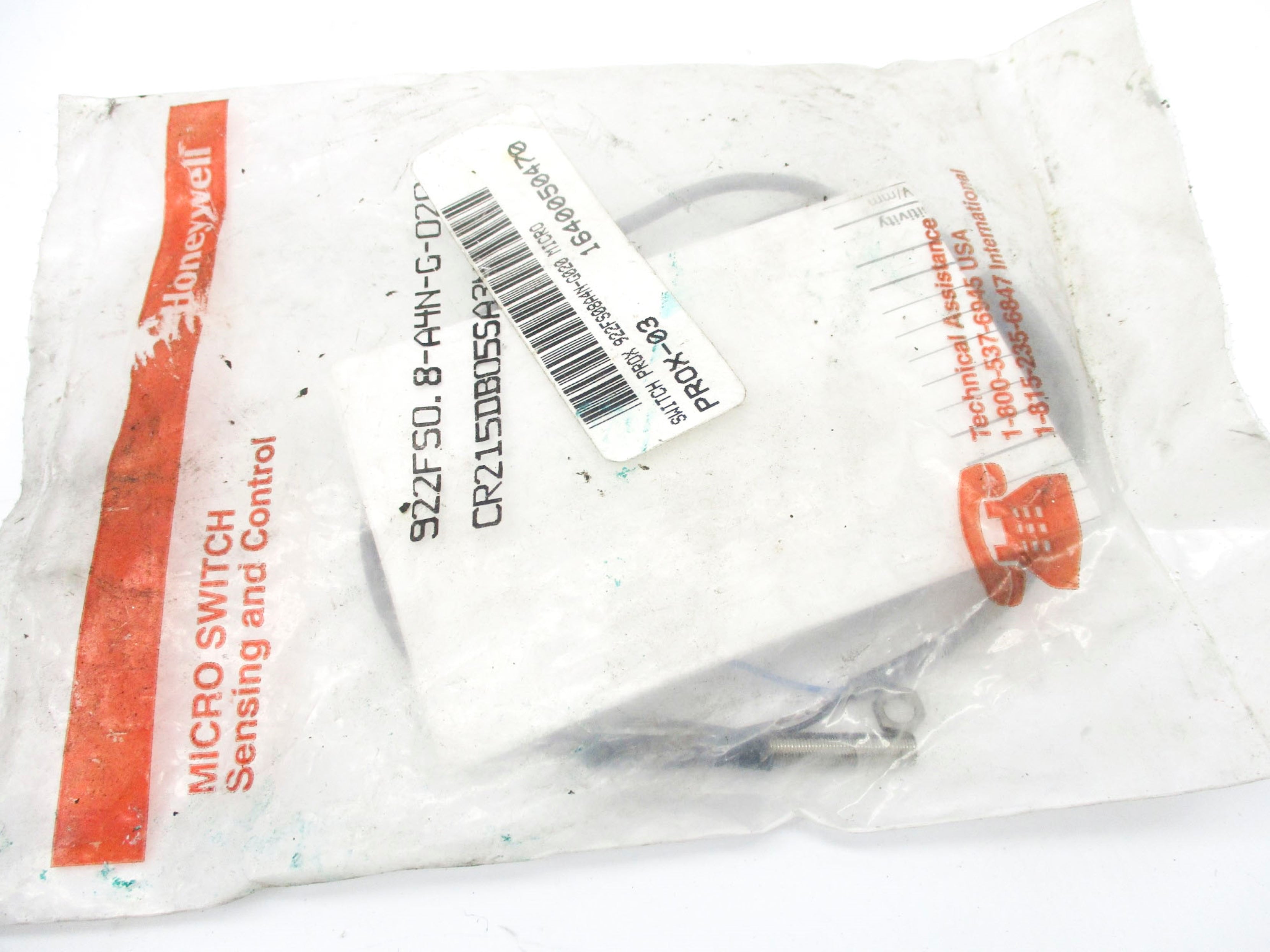 HONEYWELL 922FS0.8-A4N-G-020 NSMP