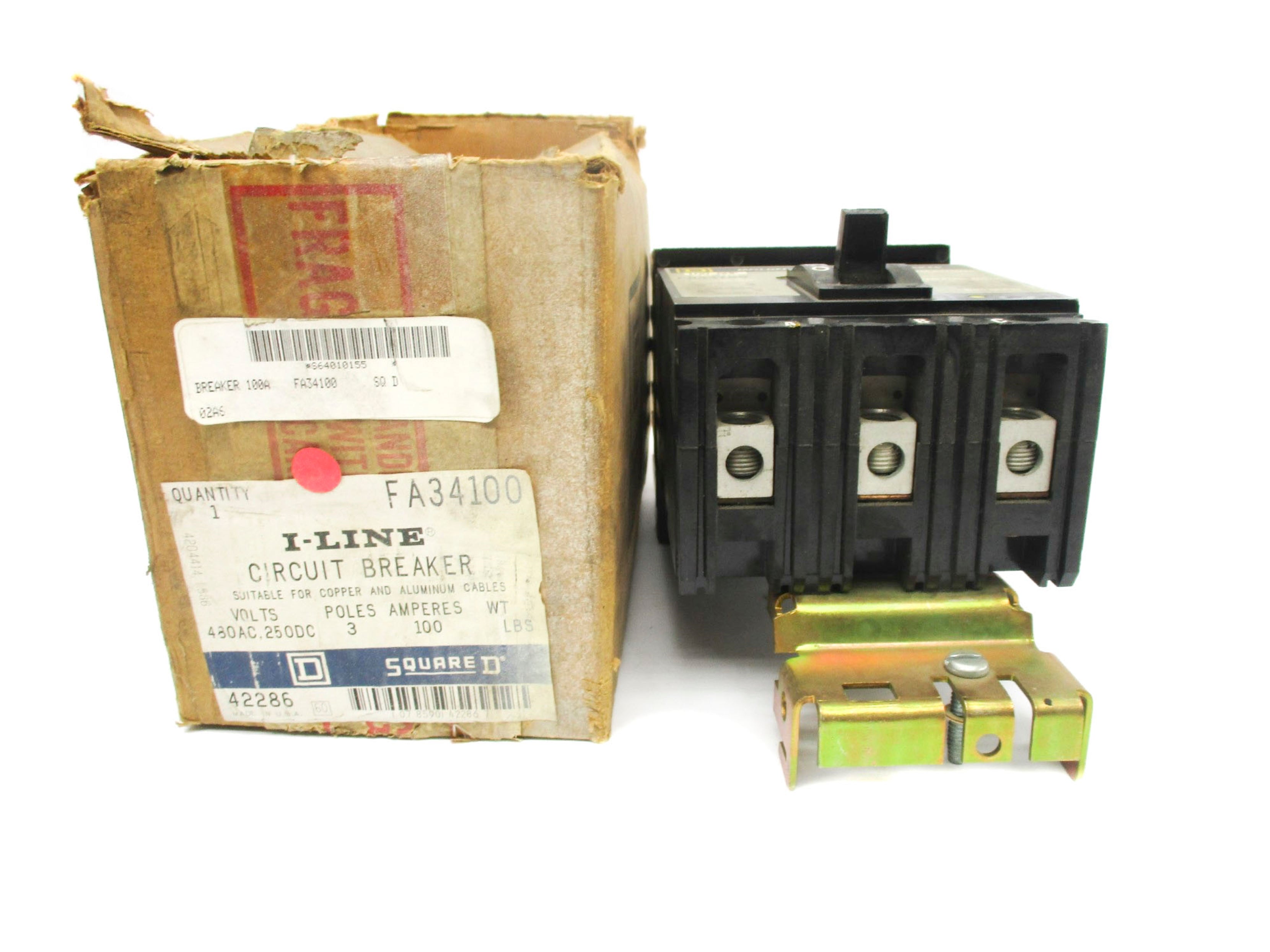 SQUARE D FA34100 SER. 2 480VAC 100A (GREY) NSMP