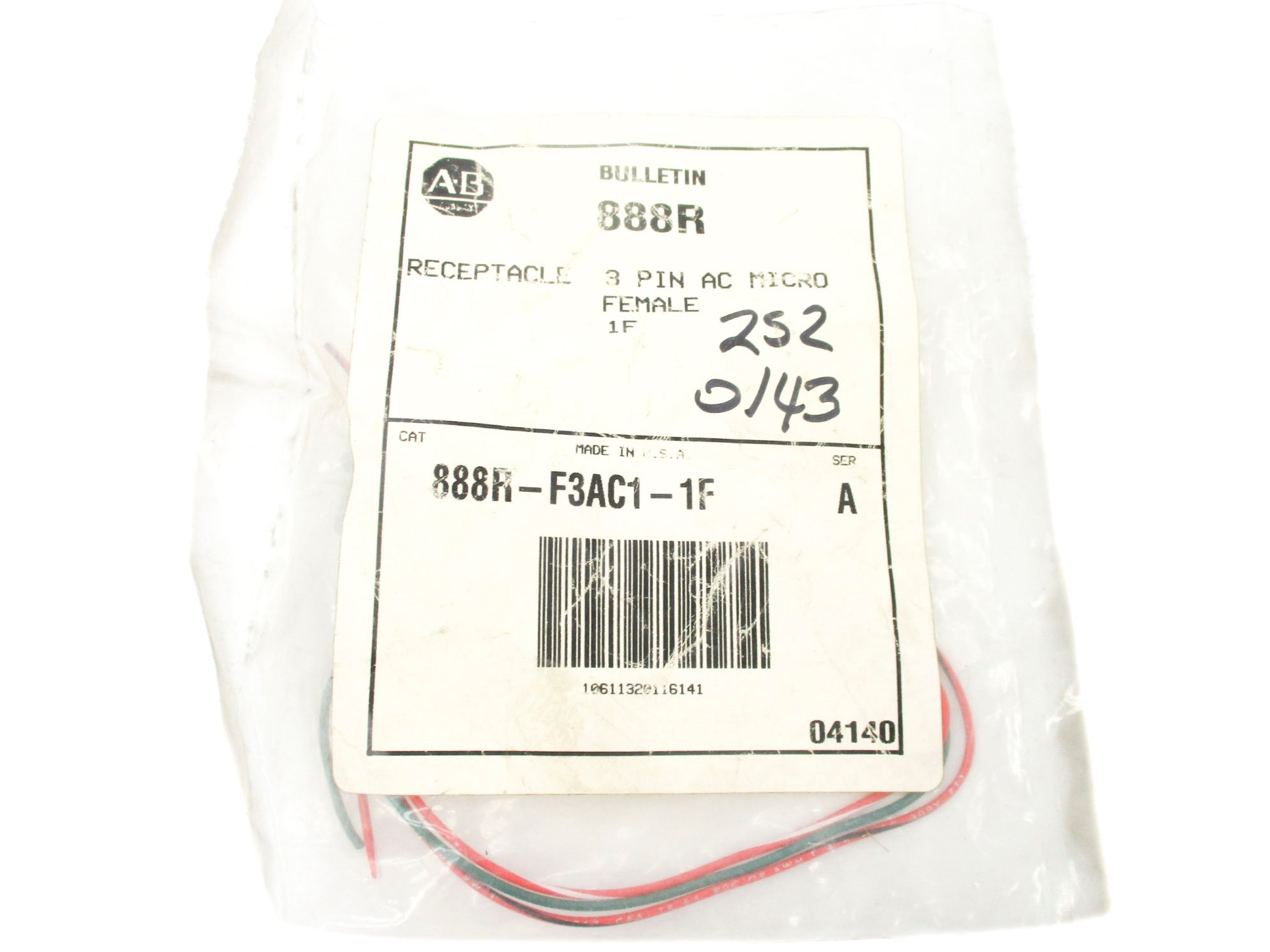 INDUSTRIAL SPARE PART 888R-F3AC1-1F SER. A NSMP