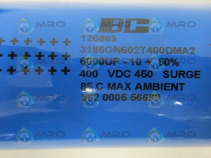 BC 3186GN602T400DMA2 CAPACITIOR NSNP