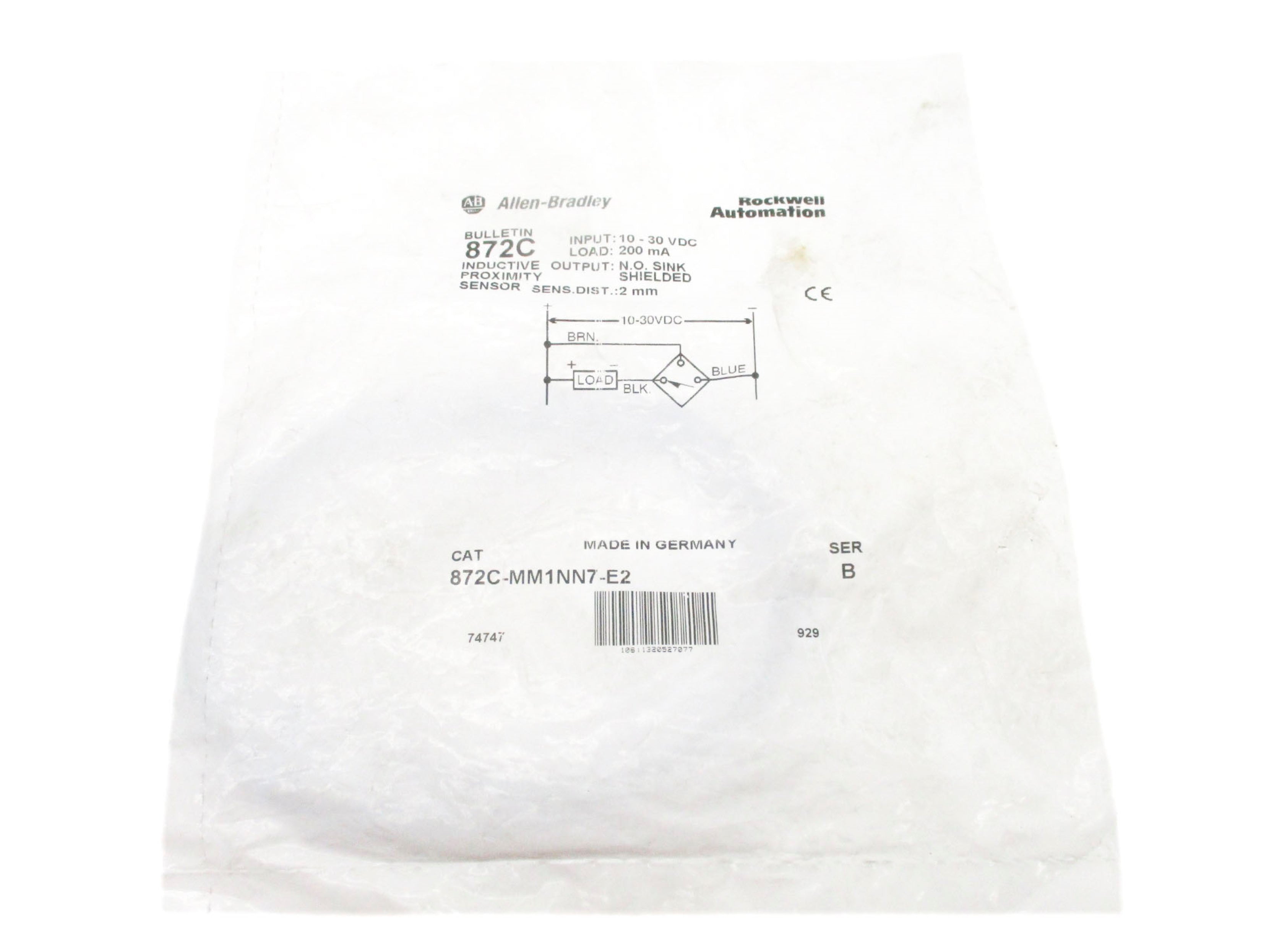 INDUSTRIAL SPARE PART 872C-MM1NN7-E2 SER. B 10-30VDC NSMP