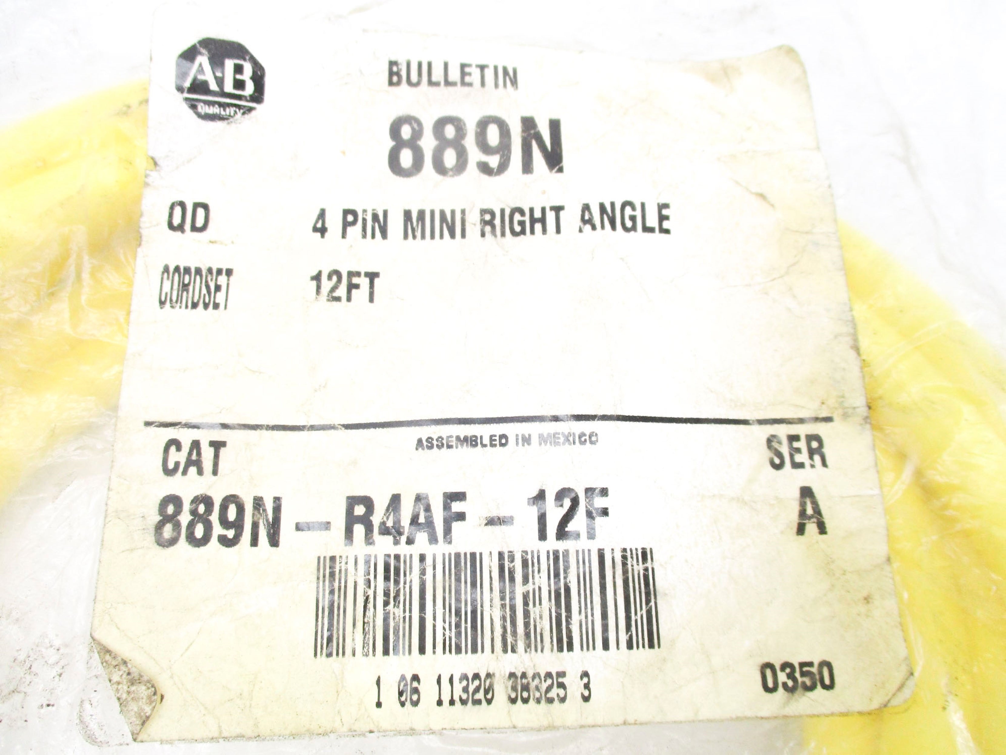 INDUSTRIAL SPARE PART 889N-R4AF-12F SER. A  NSMP