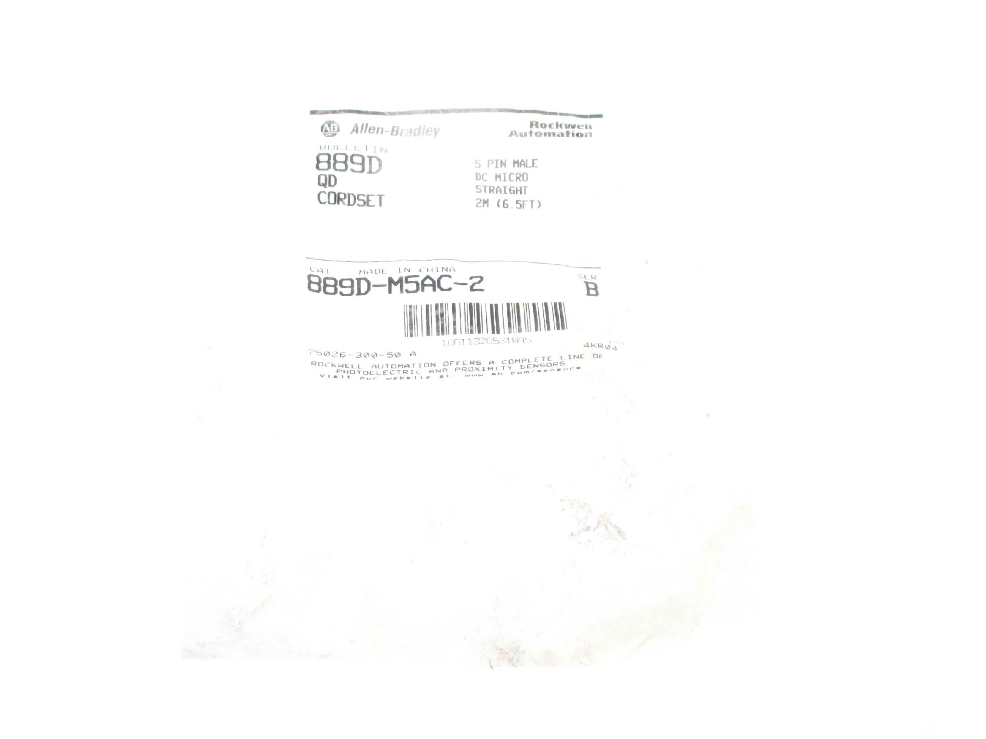 INDUSTRIAL SPARE PART 889D-M5AC-2 SER. B NSMP