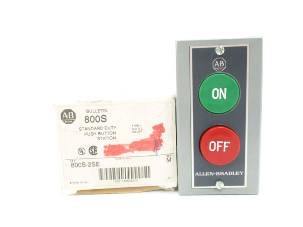 ALLEN BRADLEY 800S-2SE SER. M (WH) NSMP