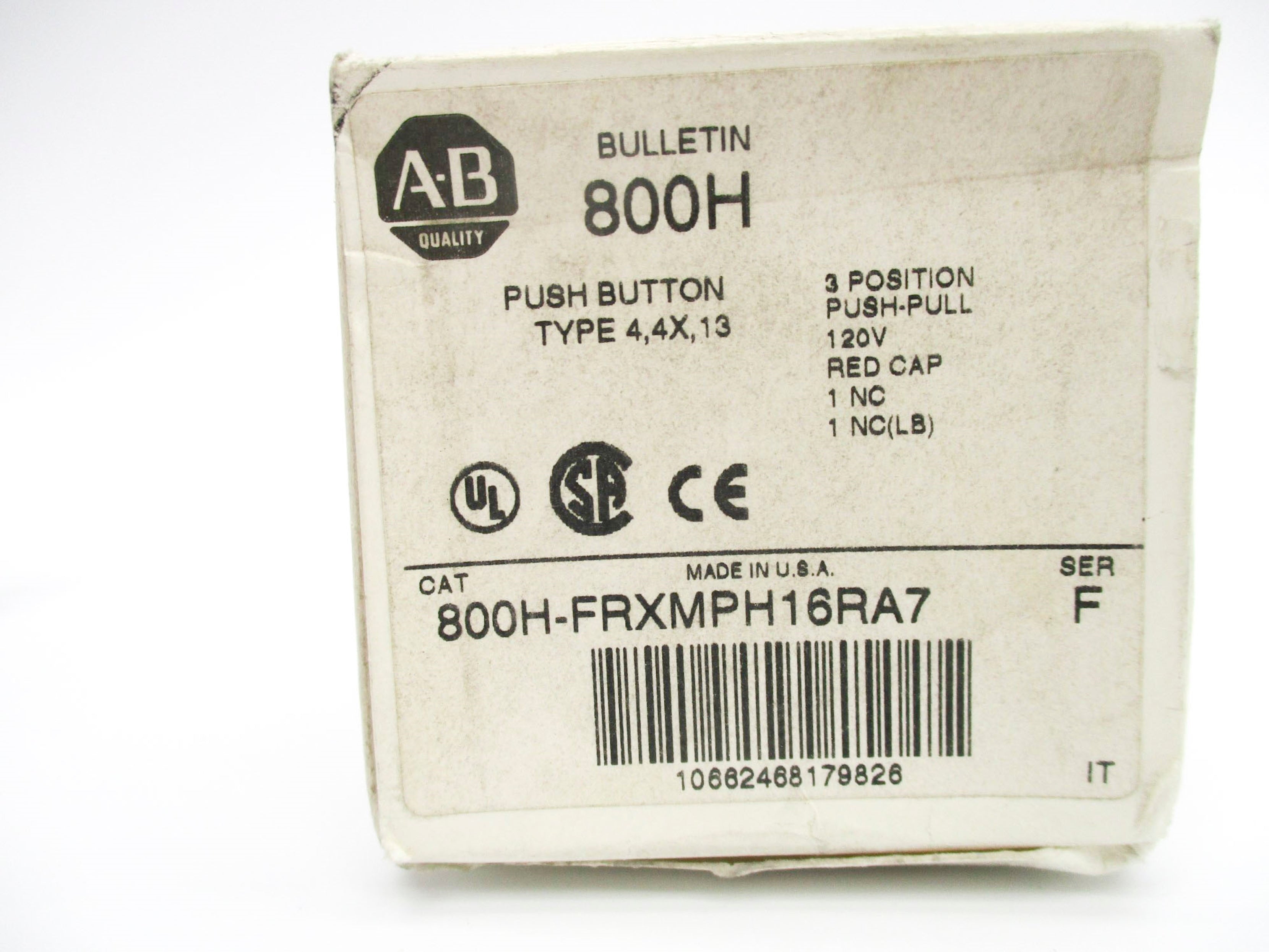 INDUSTRIAL SPARE PART 800H-FRXMPH16RA7 SER. F (WH) NSMP