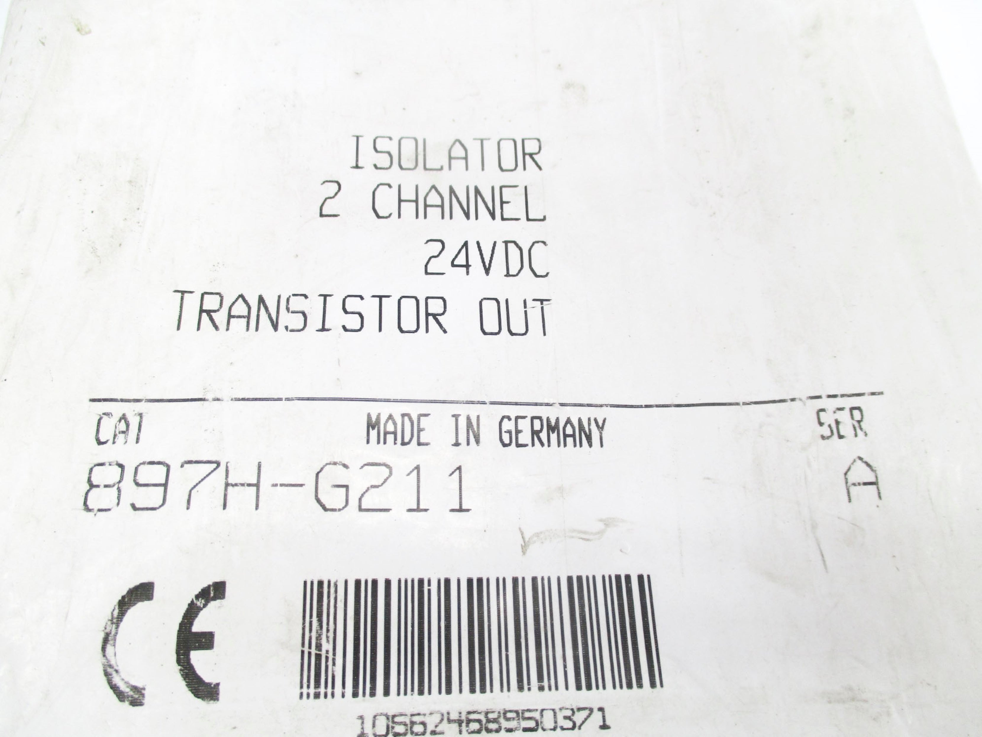 INDUSTRIAL SPARE PART 897H-G211 SER. A 24VDC NSMP