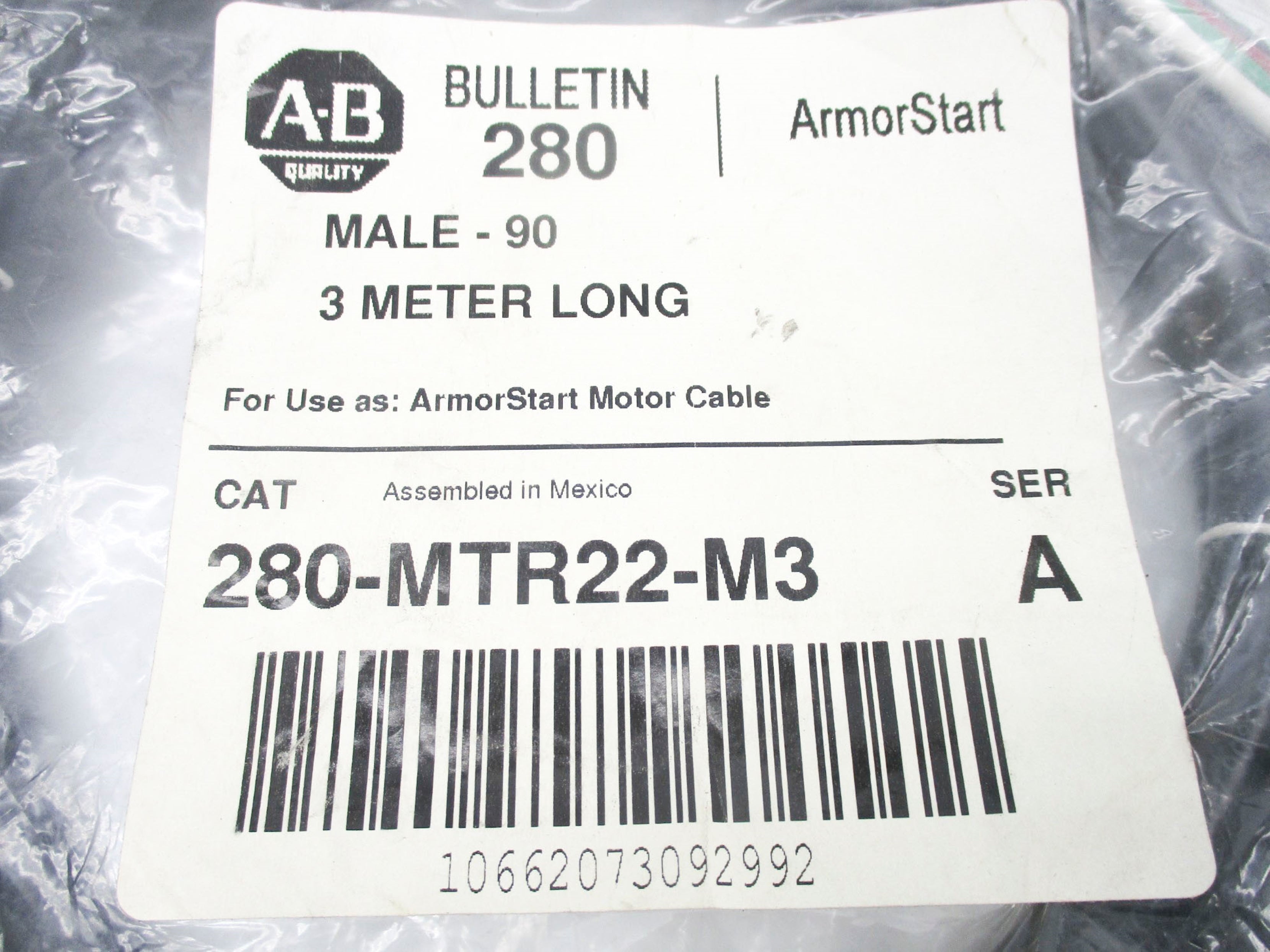 INDUSTRIAL SPARE PART 280-MTR22-M3 SER. A NSMP