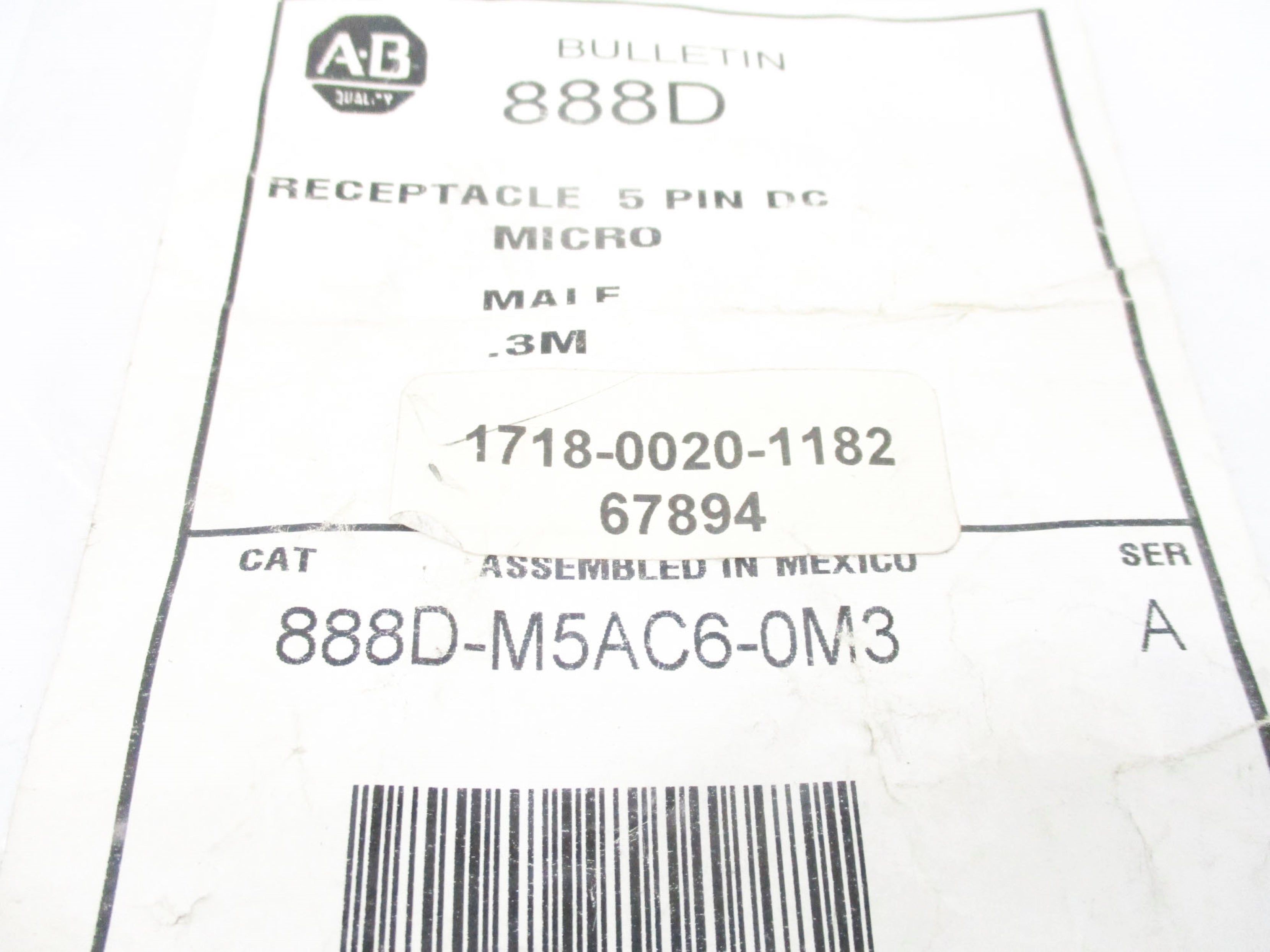 INDUSTRIAL SPARE PART 888D-M5AC6-0M3 SER. A NSMP