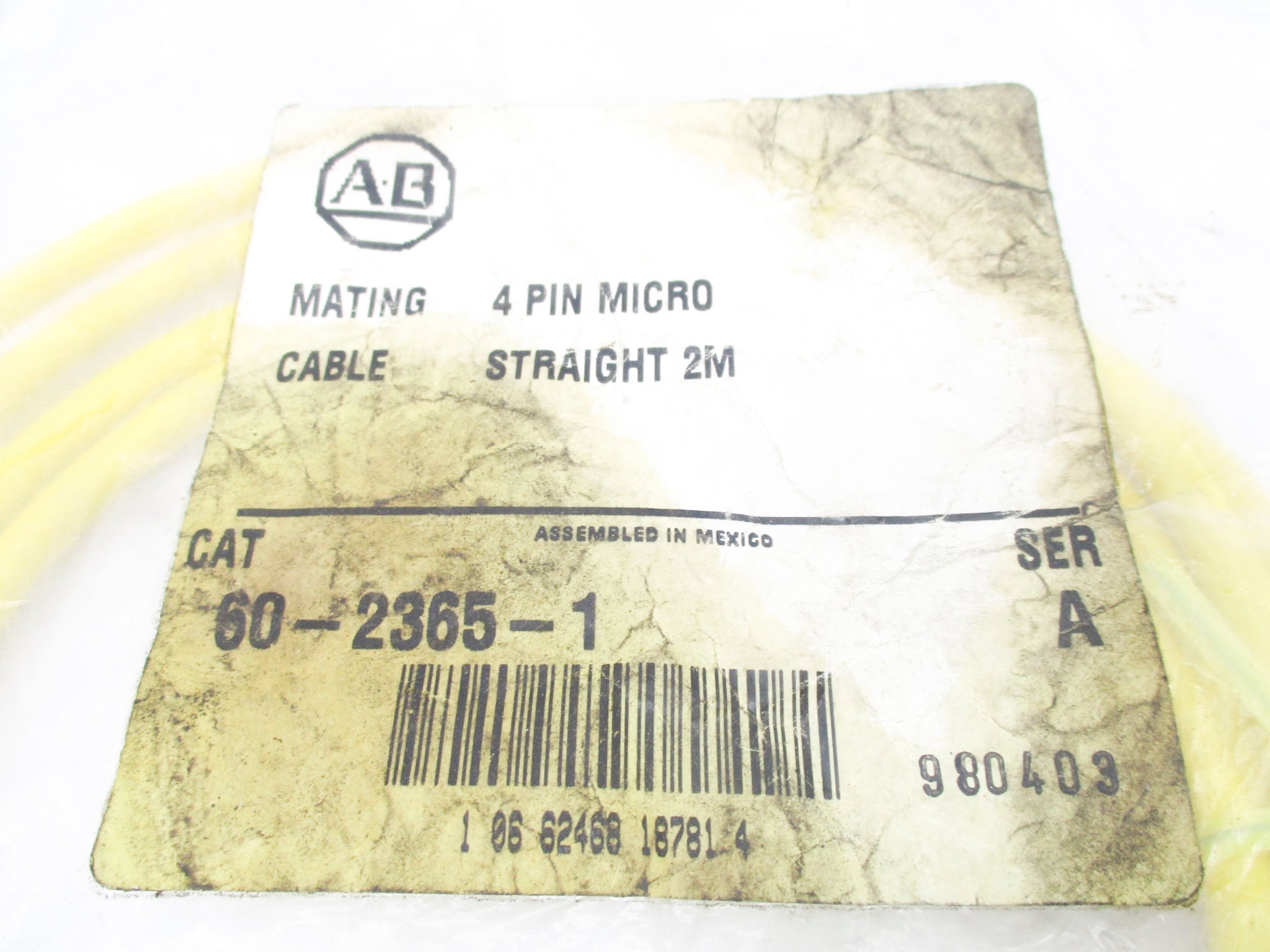 INDUSTRIAL SPARE PART 60-2365-1 SER. A NSMP
