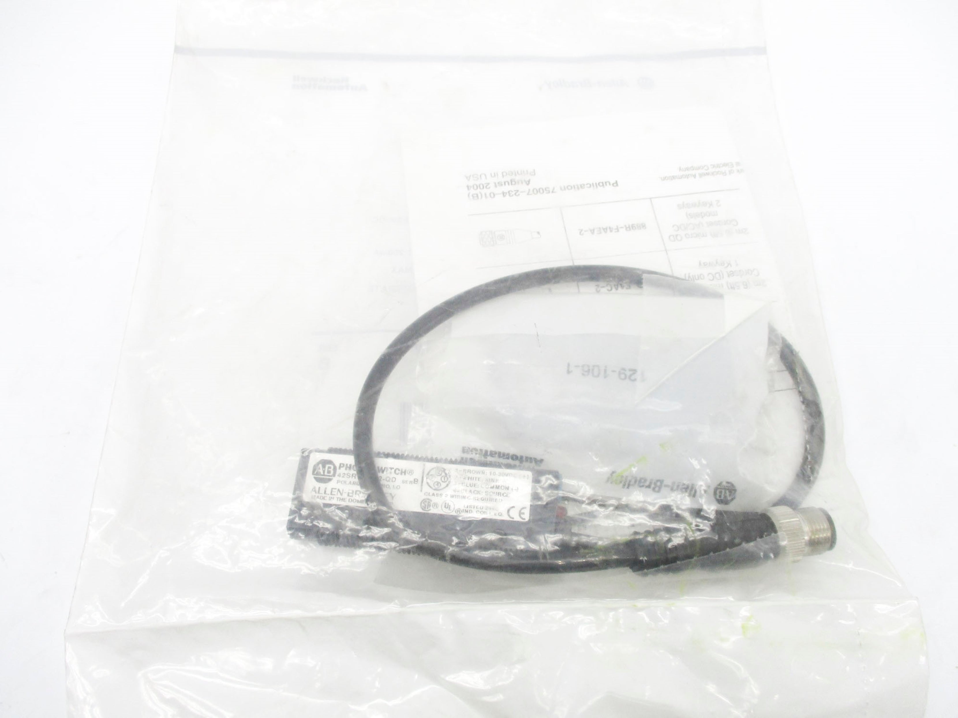 ALLEN BRADLEY 42SRU-6202-QD SER. B NSMP