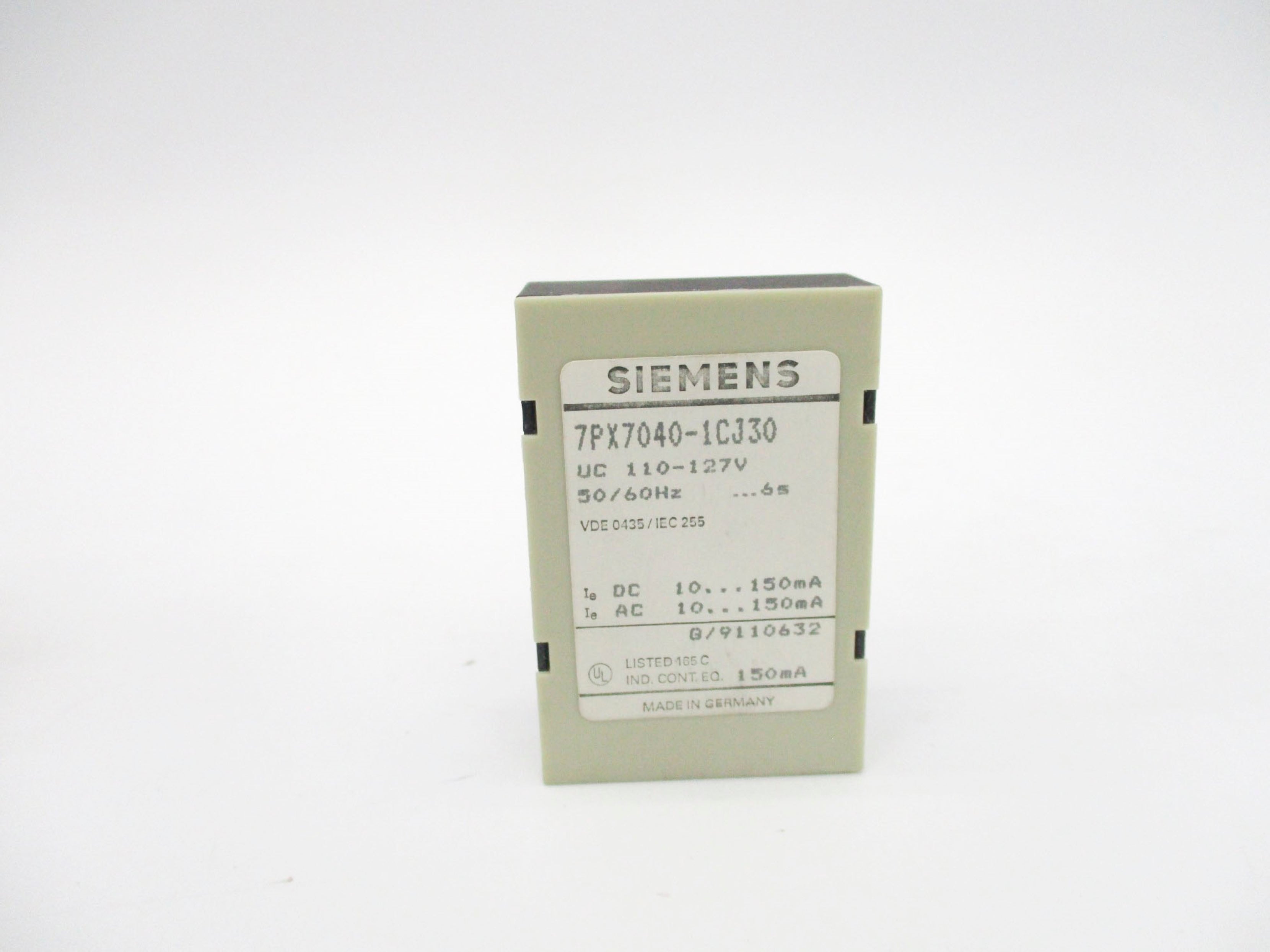 SIEMENS 7PX7040-1CJ30 110/127V NSMP