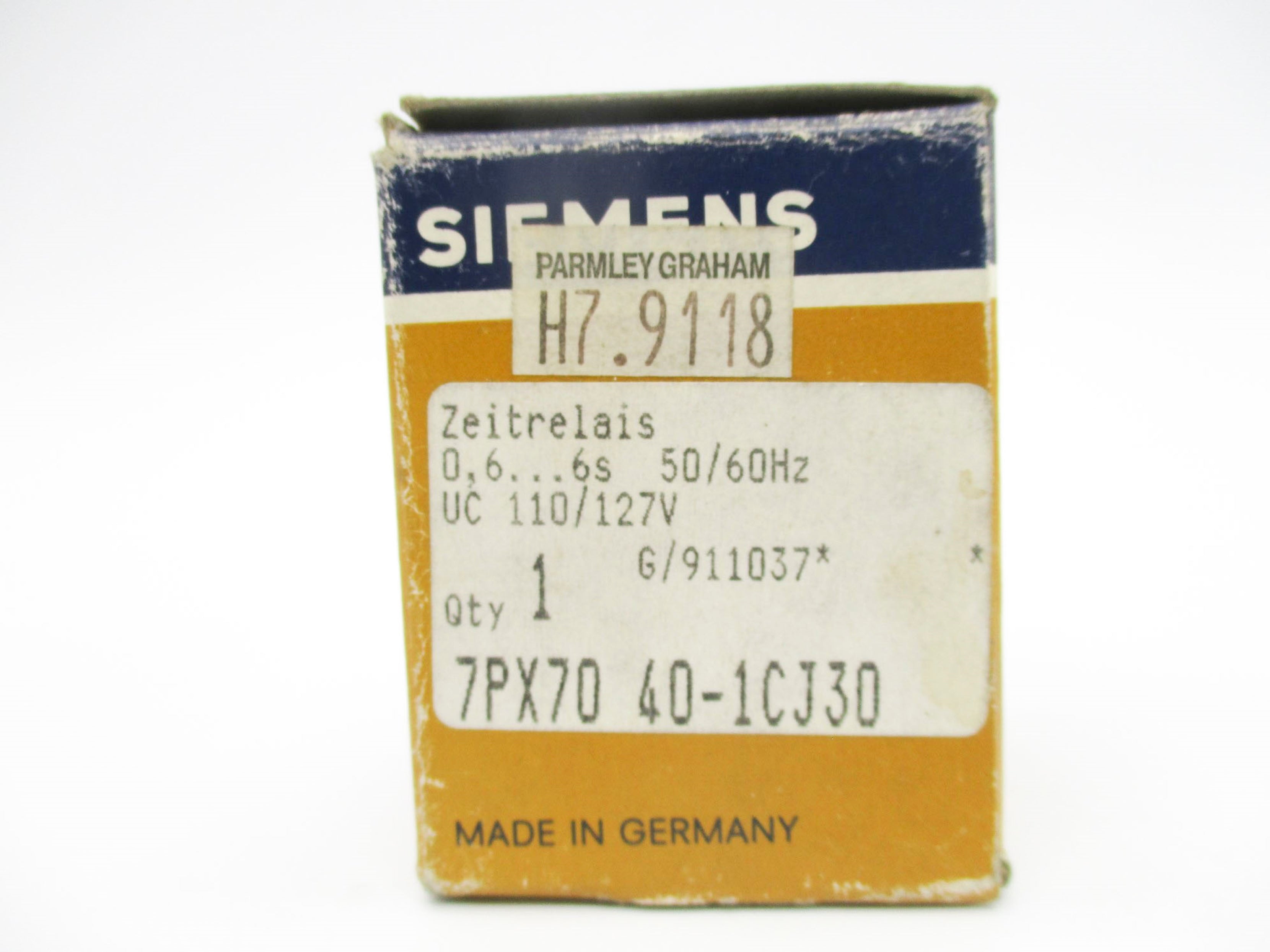 SIEMENS 7PX7040-1CJ30 110/127V NSMP