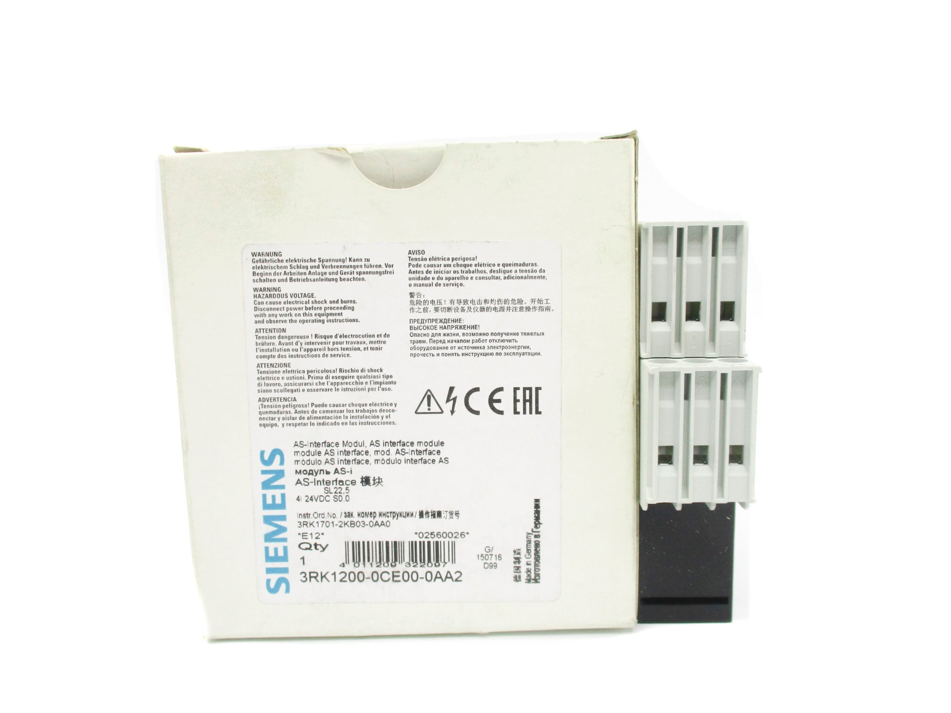 SIEMENS 3RK1200-0CE00-0AA2 NSMP