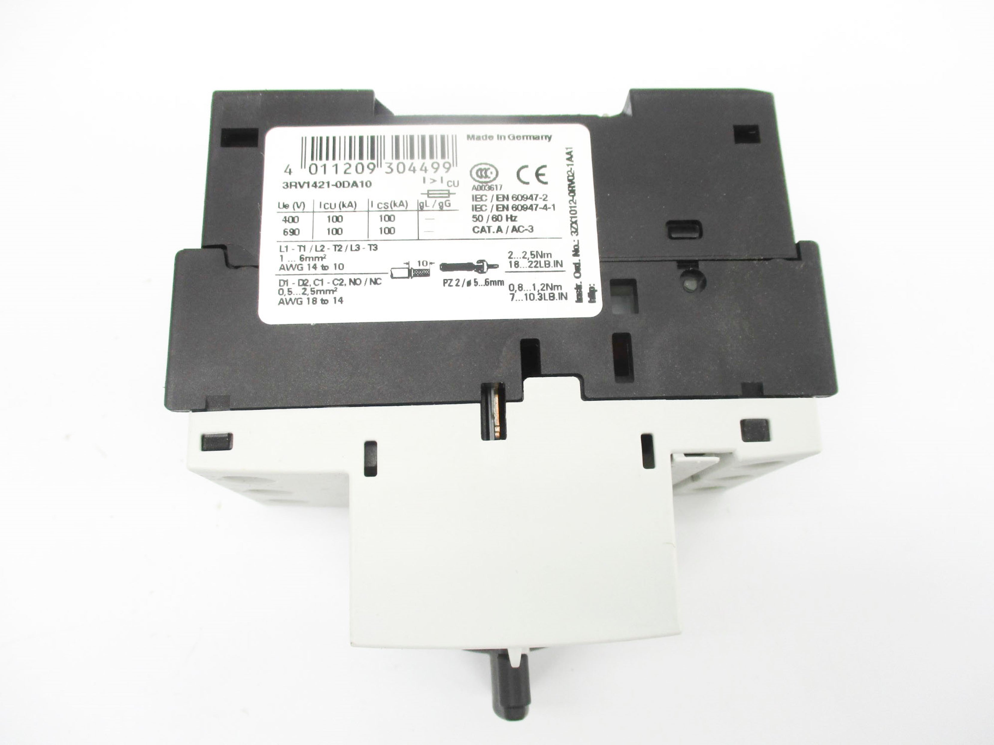 SIEMENS 3RV1421-0DA10 690V 0.22-0.32A NSMP