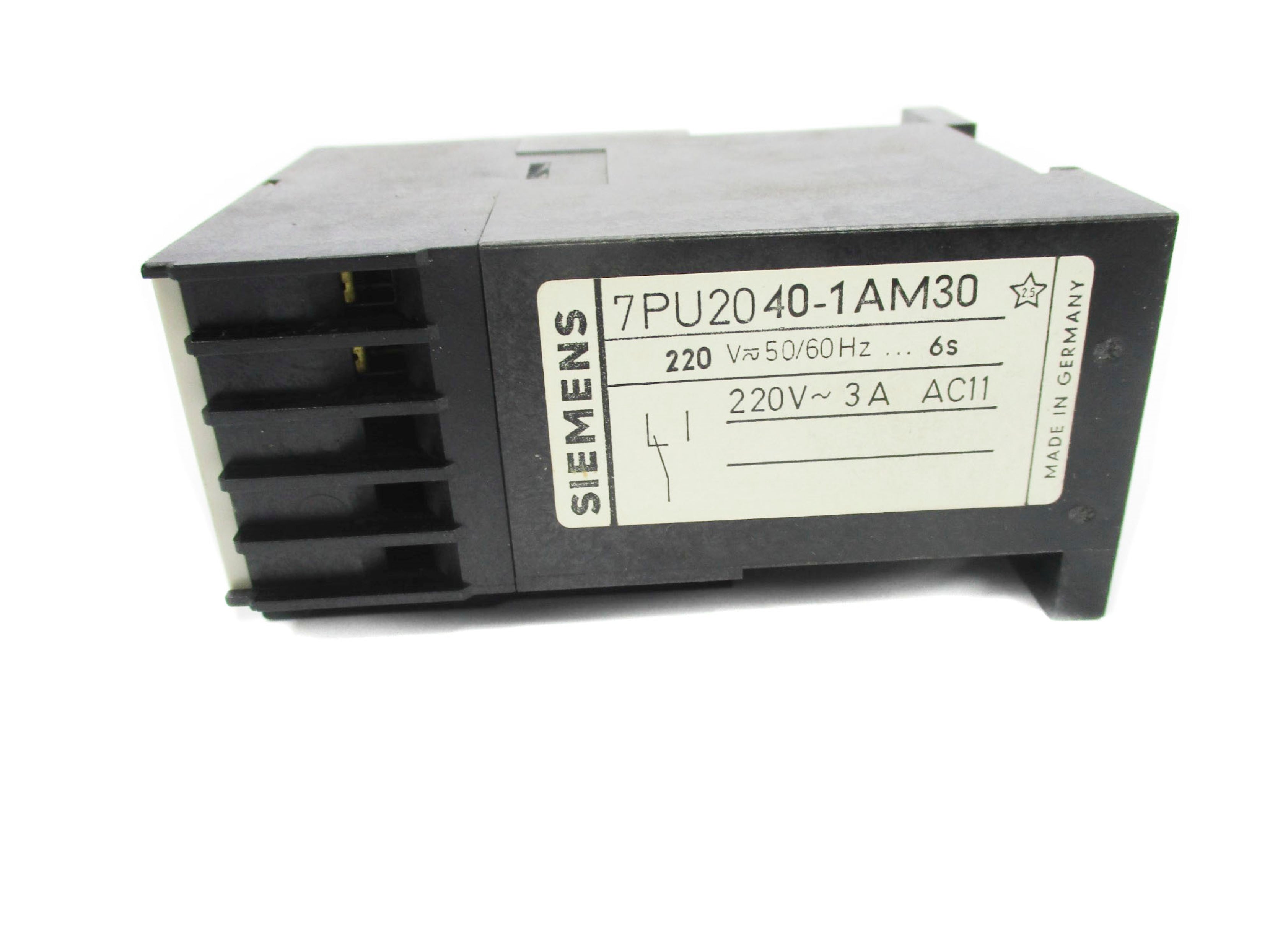SIEMENS 7PU2040-1AM30 6S 220V 3A NSMP