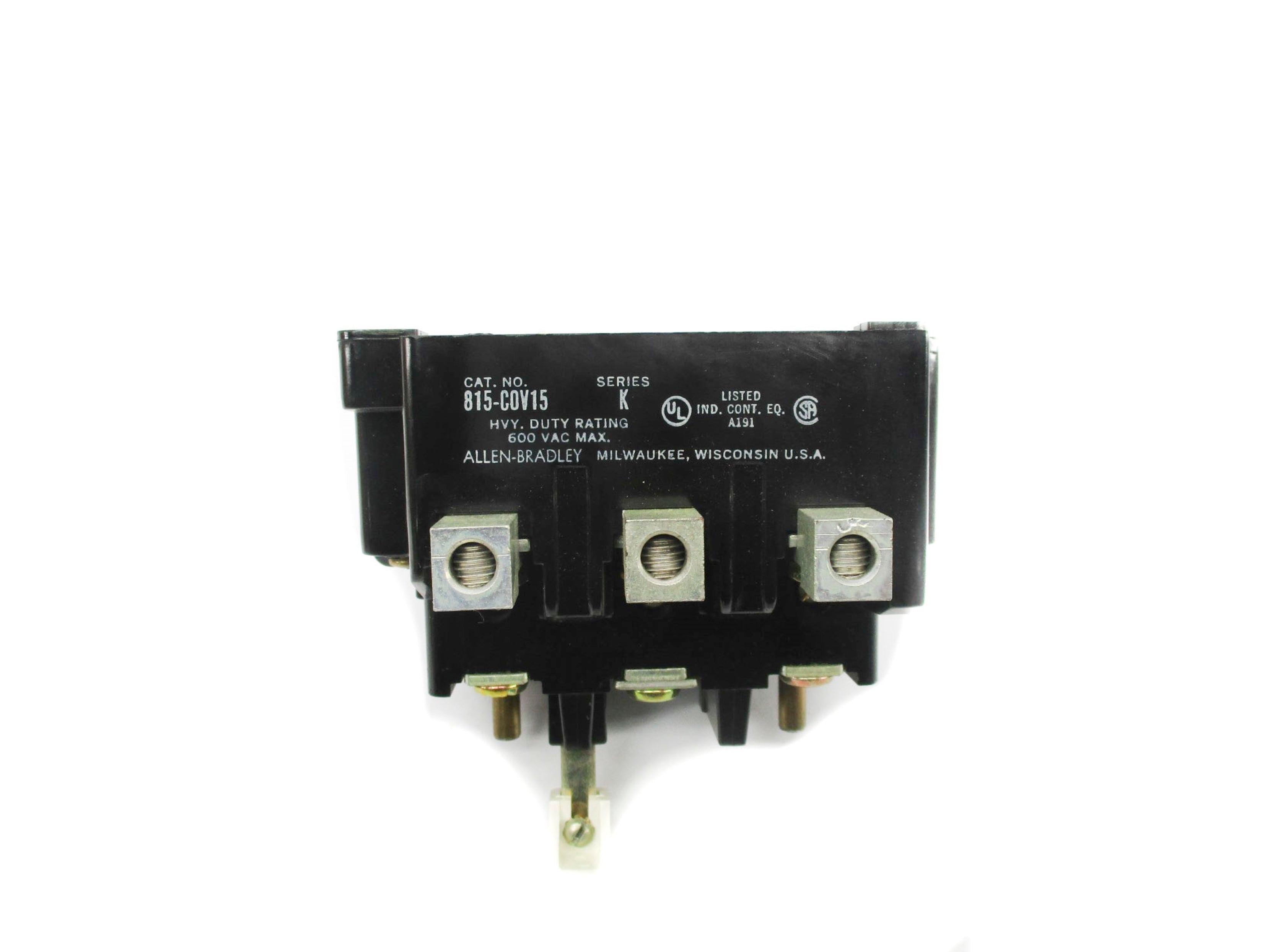 INDUSTRIAL SPARE PART 815-COV15 SER. K 600V (BR/YL) NSMP