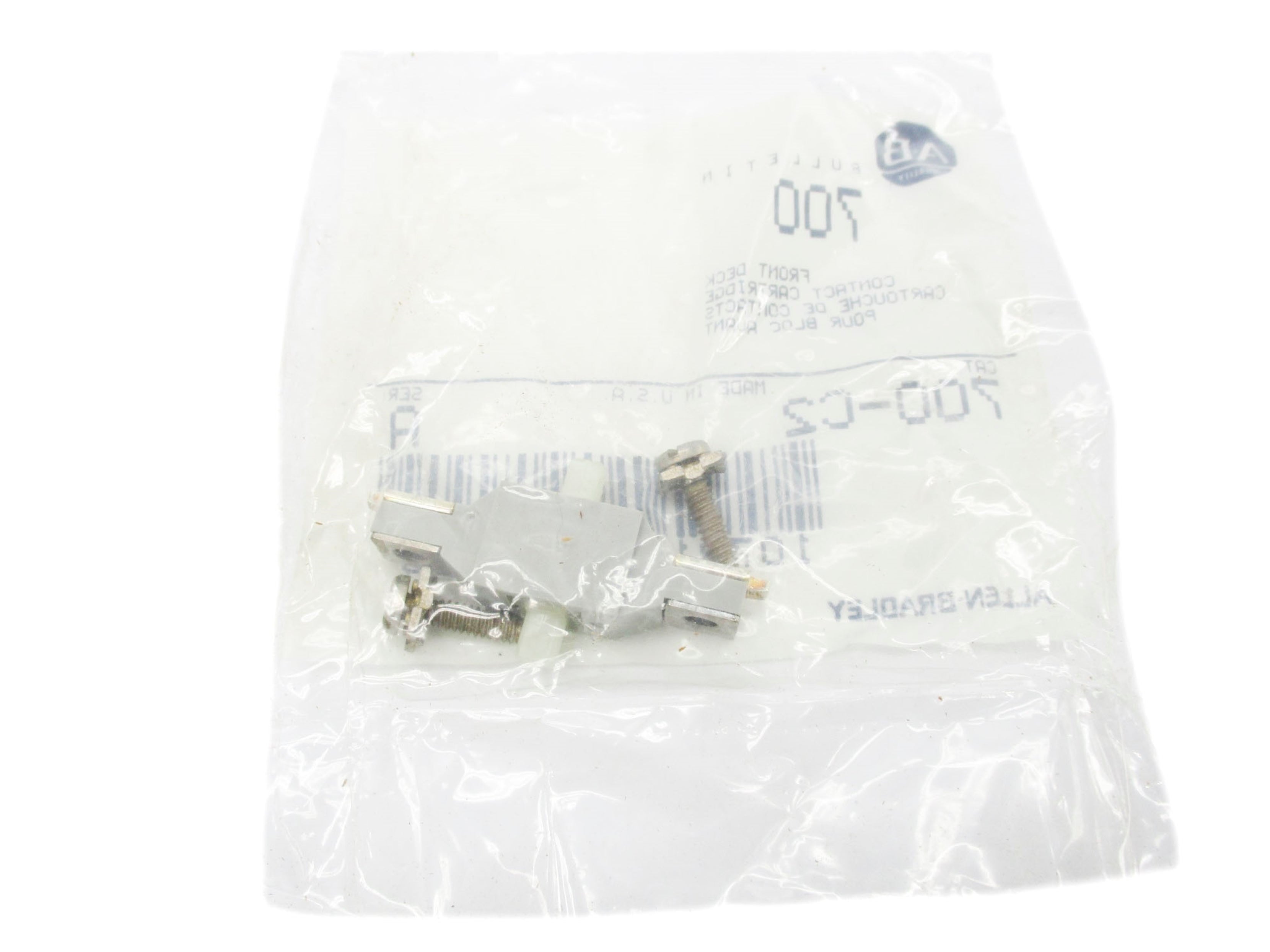 INDUSTRIAL SPARE PART 700-C2 SER. A (PKG OF 10) (BK/YL) NSMP