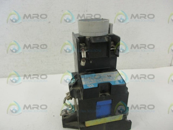 GOULD J20FTC18 CONTROL RELAY UNMP