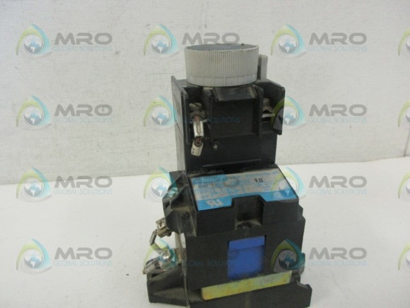 GOULD J20FTC18 CONTROL RELAY UNMP