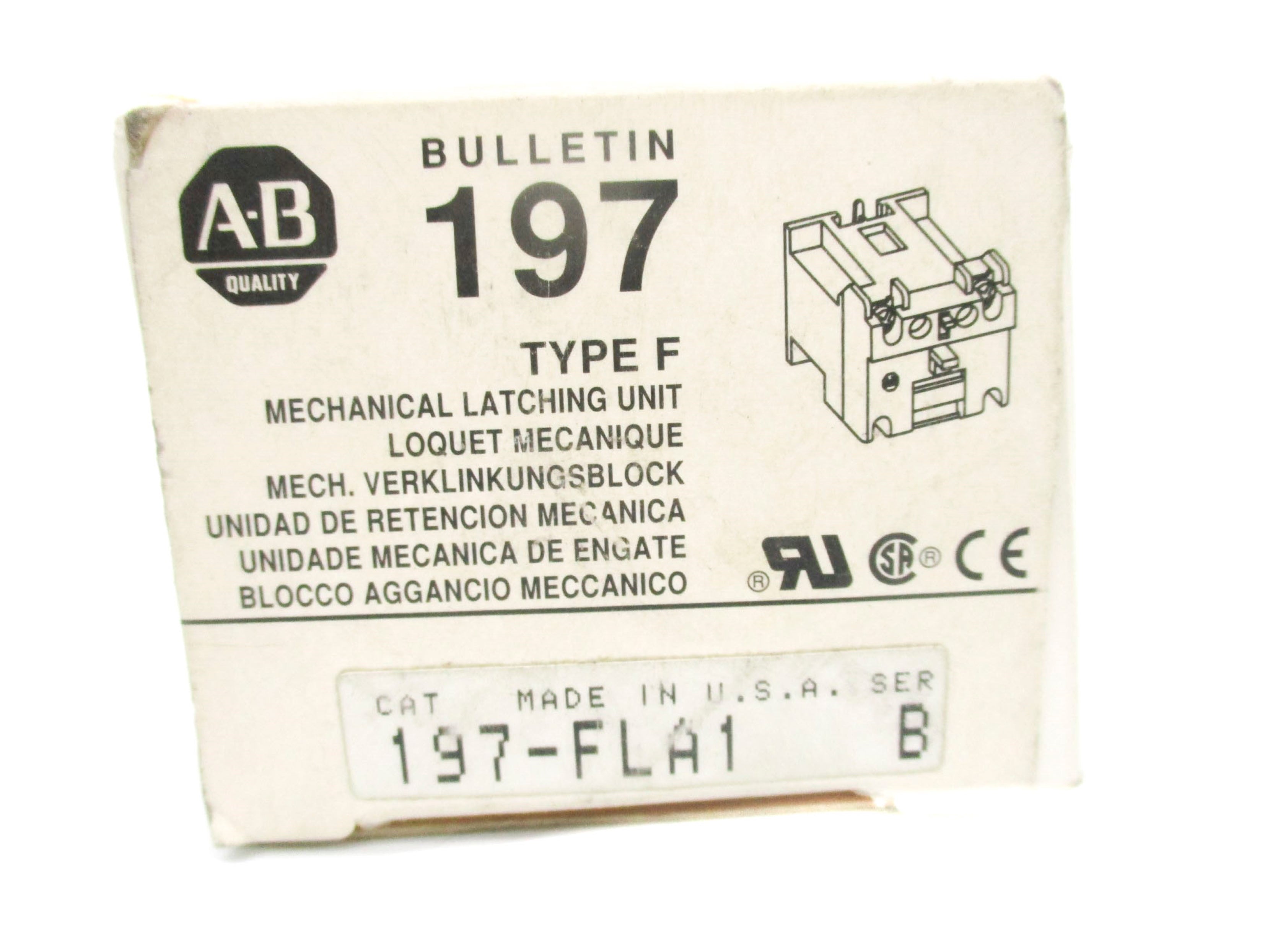 ALLEN BRADLEY 197-FLA1 SER. B (GY/BL) NSMP