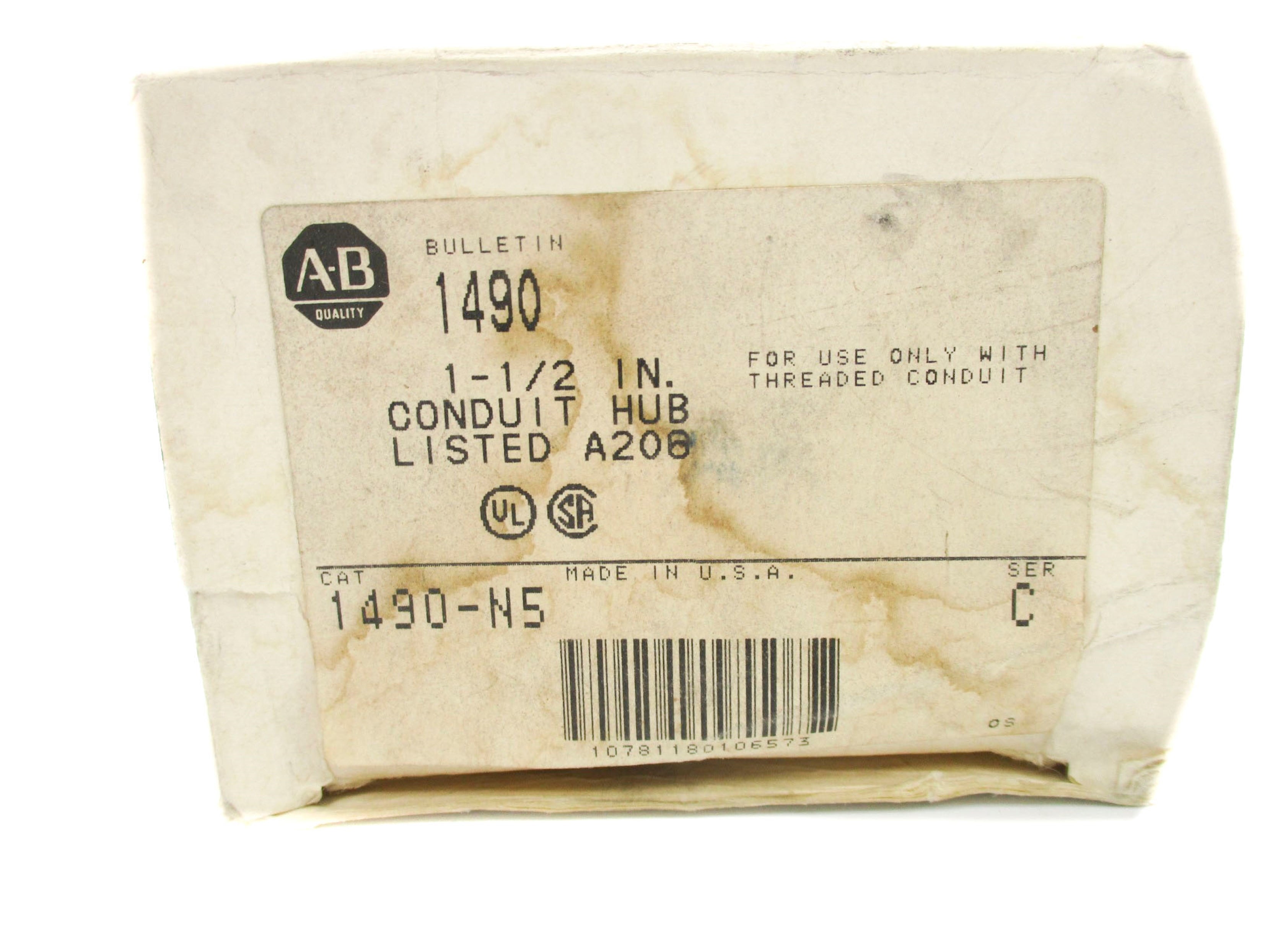ALLEN BRADLEY 1490-N5 SER. C (GY/BL) NSMP