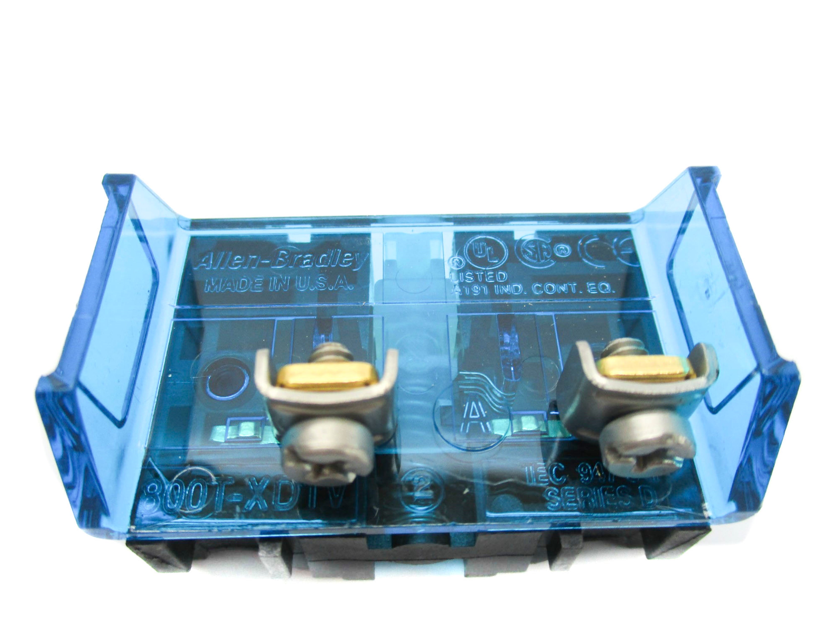 ALLEN BRADLEY 800T-XD1V SER. D 240VAC 0.4A (BK/YL) NSMP