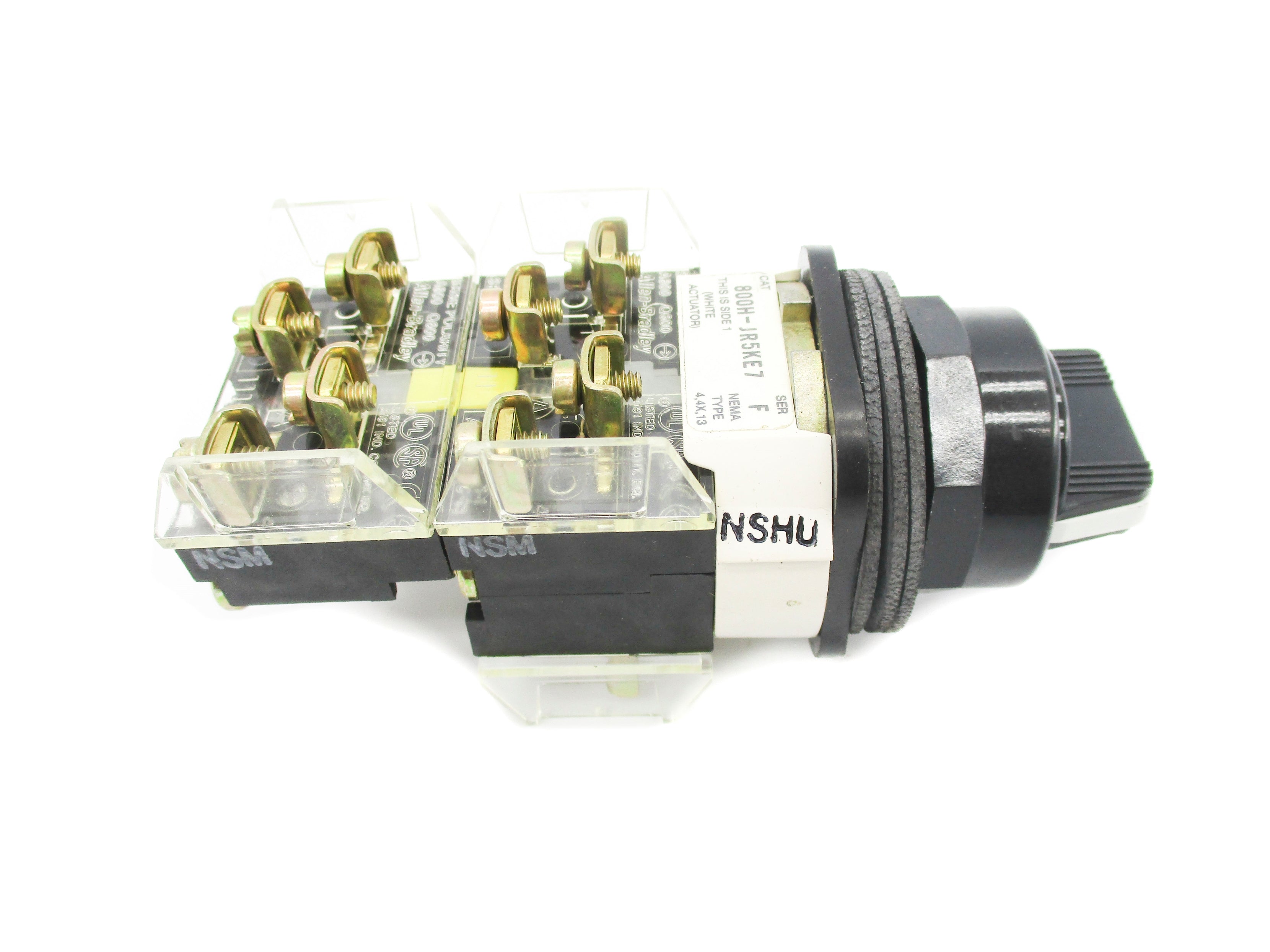 ALLEN BRADLEY 800H-JR5KE7AAAX SER. F (GY/BL) NSMP