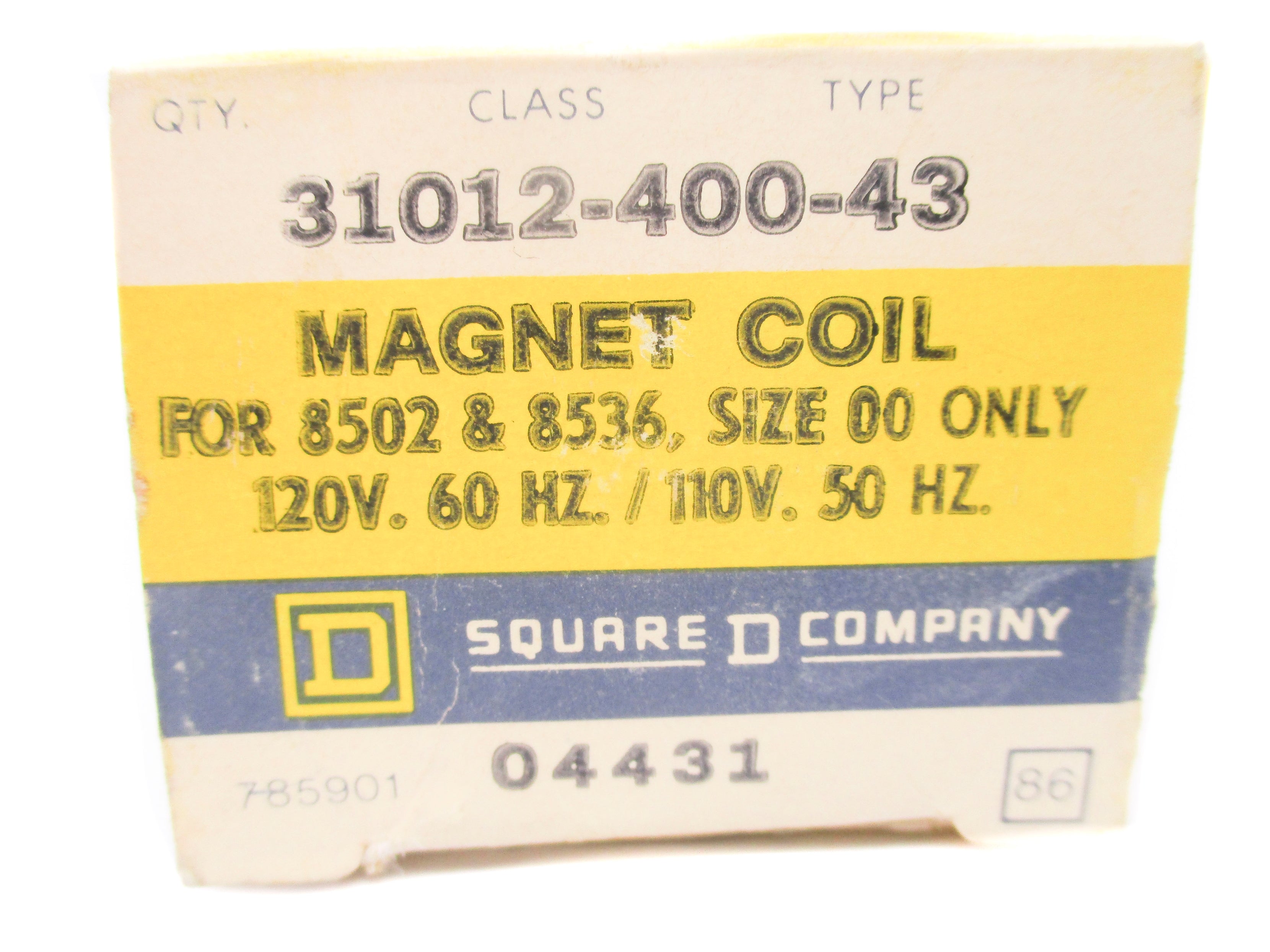 SQUARE D 3101240043 110/120V NSMP