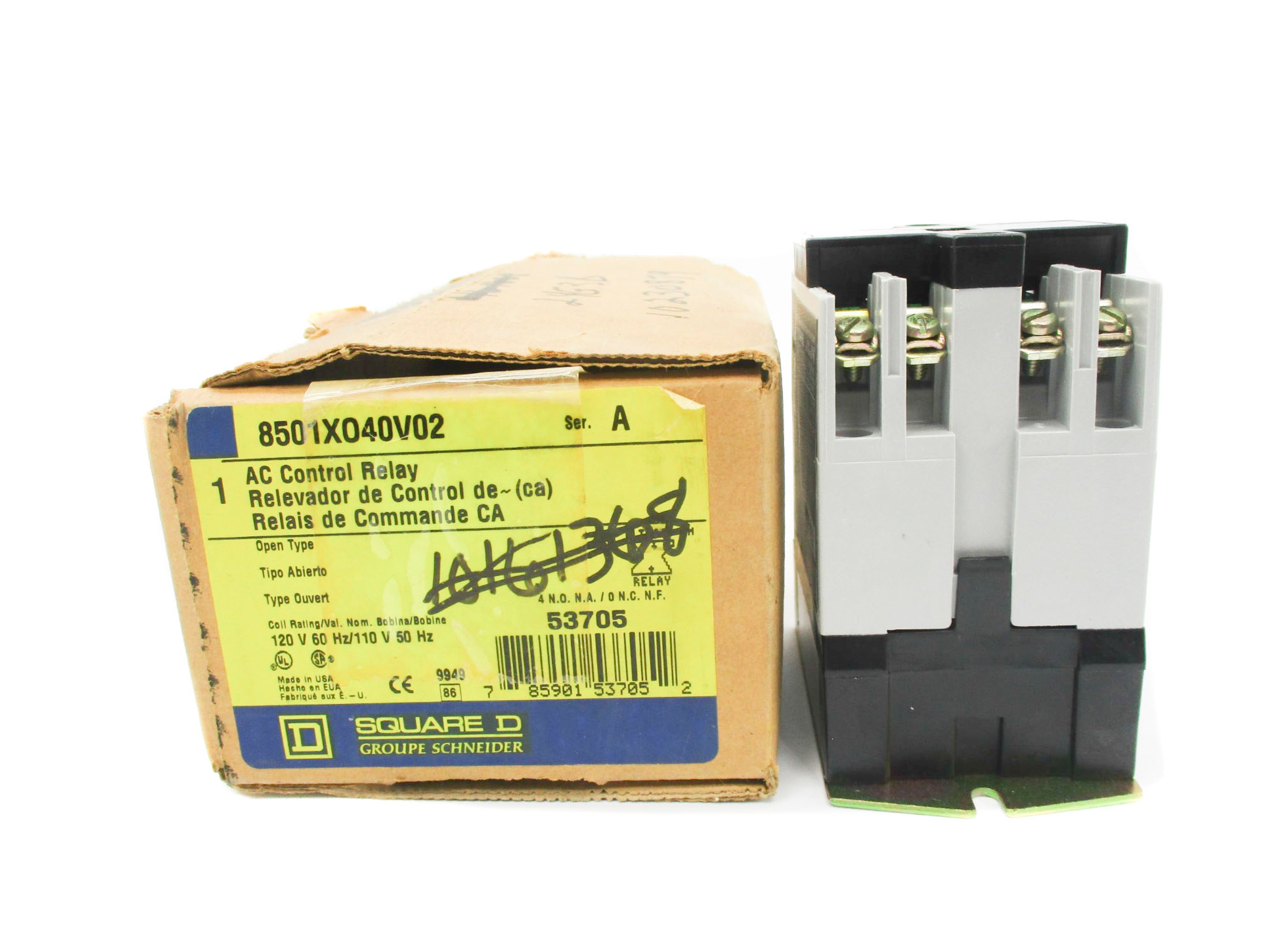 SQUARE D 8501XO40V02 SER. A 110/120V NSMP
